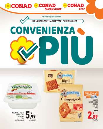 Volantino Conad - 11/6/2025 - 17/6/2025.