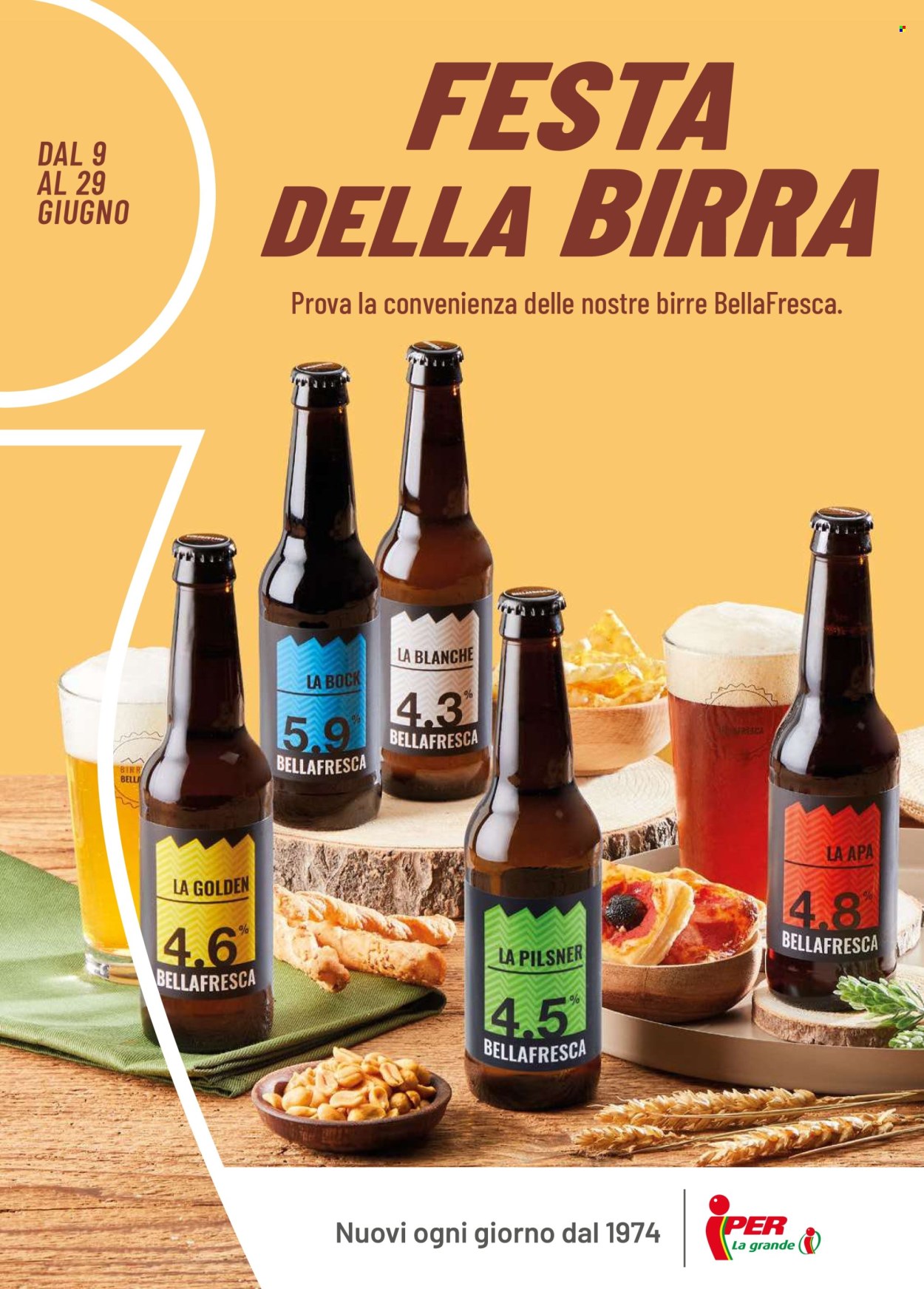 Volantino Iper, La grande i - 9/6/2025 - 29/6/2025. Pagina 1