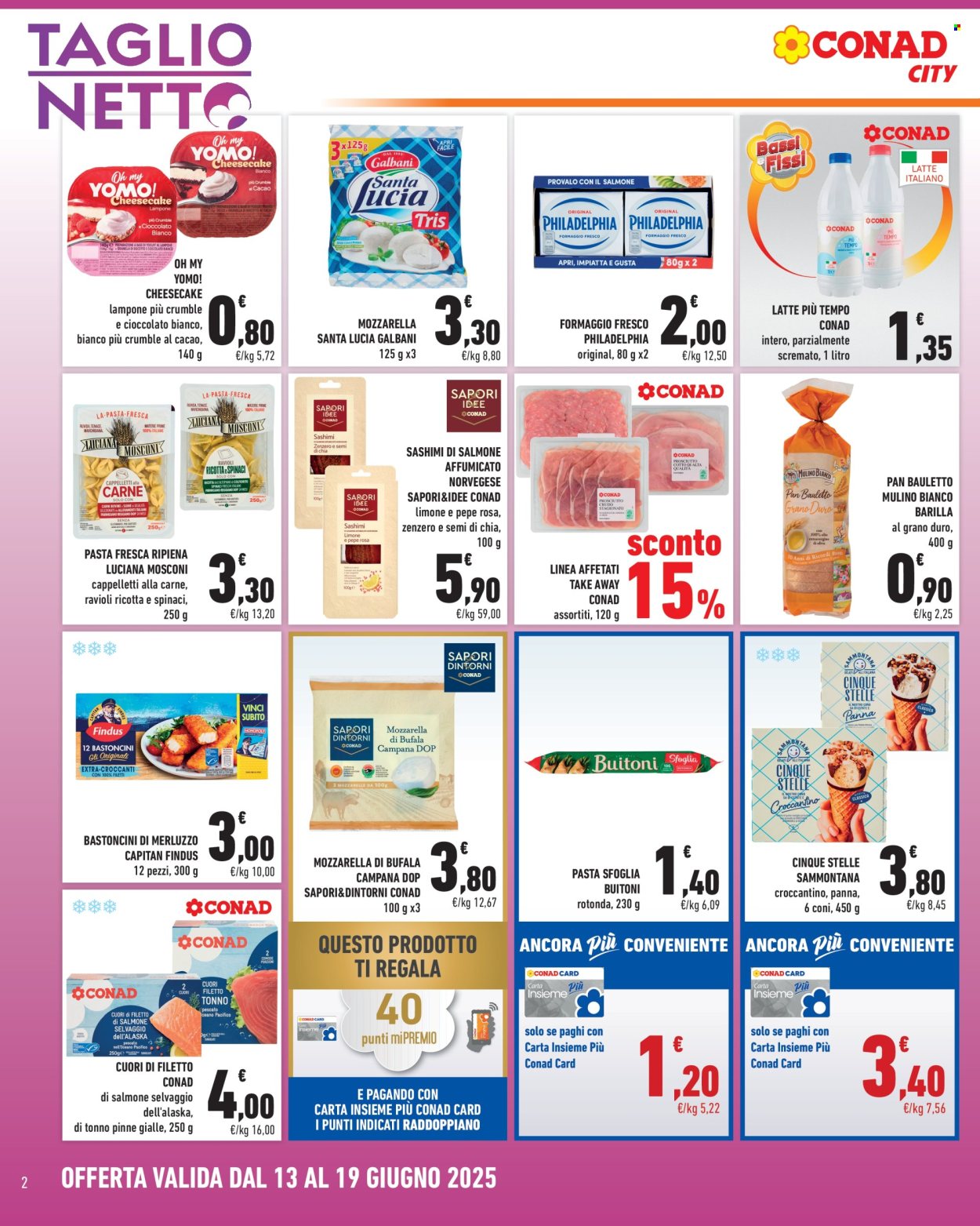 Leták Conad - 13.6.2025 - 19.6.2025. Strana 2