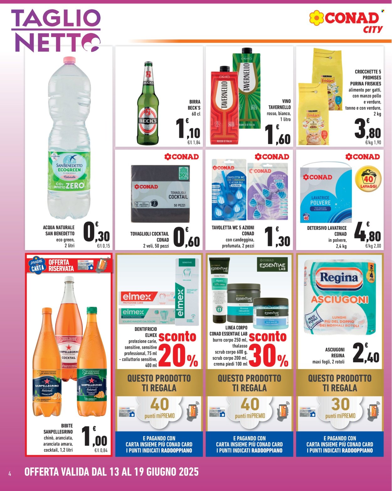 Volantino Conad - 13/6/2025 - 19/6/2025. Pagina 4