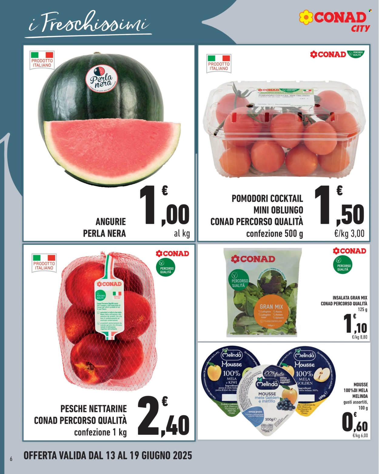 Leták Conad - 13.6.2025 - 19.6.2025. Strana 6