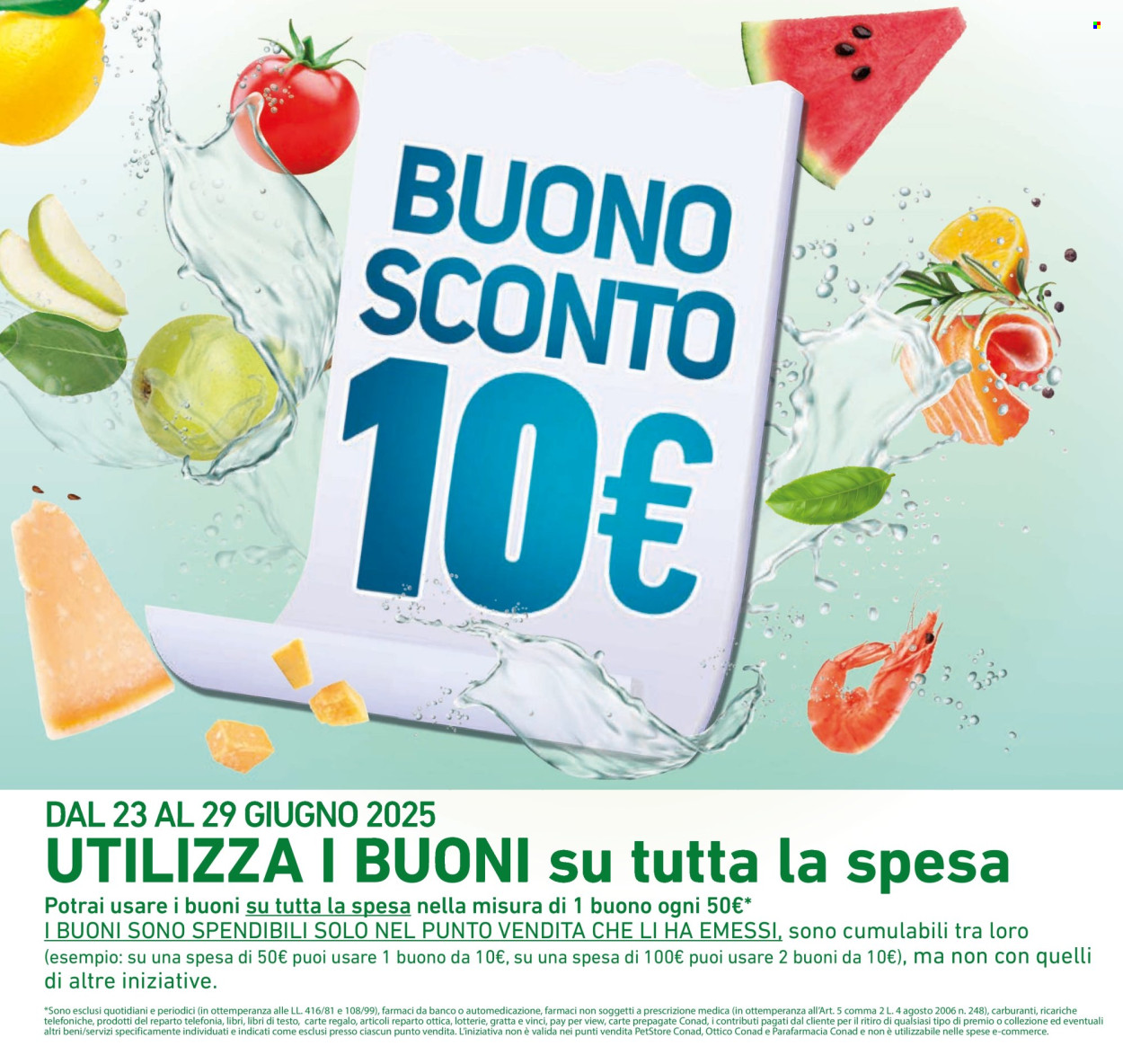 Leták Conad - 18.6.2025 - 1.7.2025. Strana 3