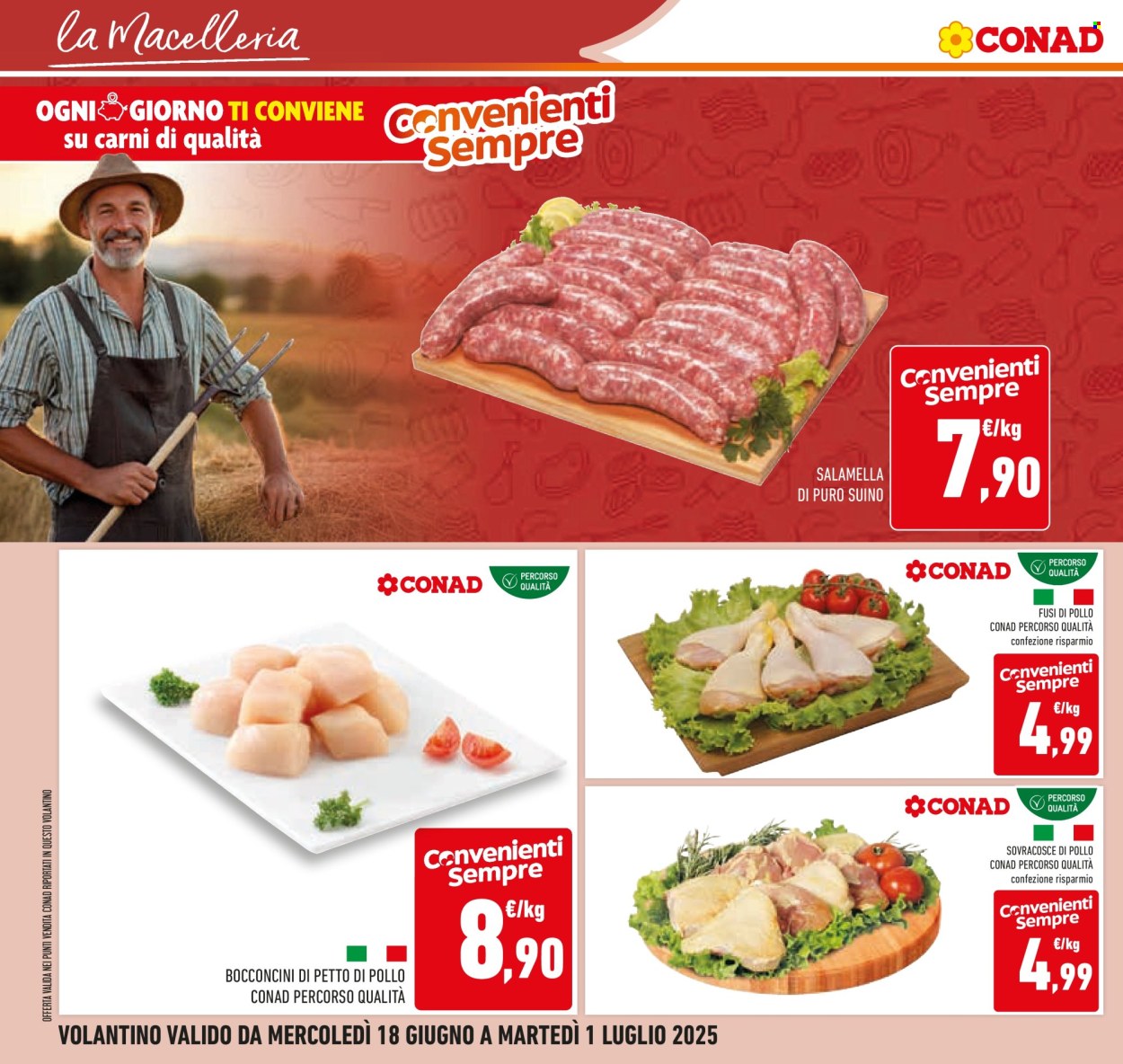Leták Conad - 18.6.2025 - 1.7.2025. Strana 10