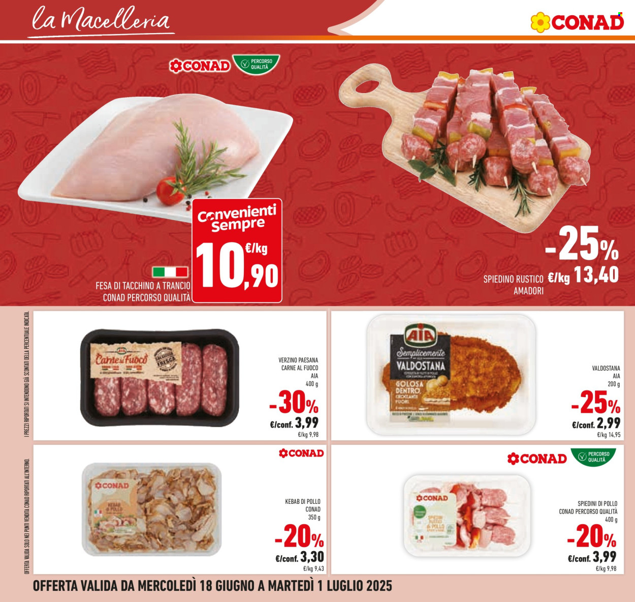 Leták Conad - 18.6.2025 - 1.7.2025. Strana 12