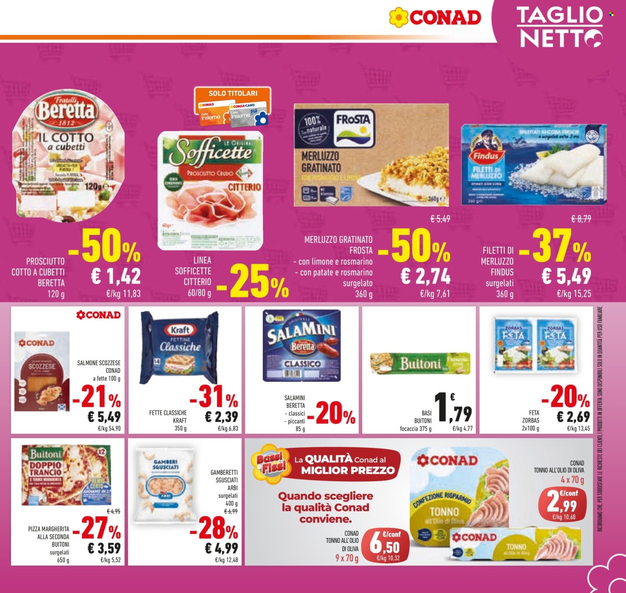 Leták Conad - 18.6.2025 - 1.7.2025. Strana 21