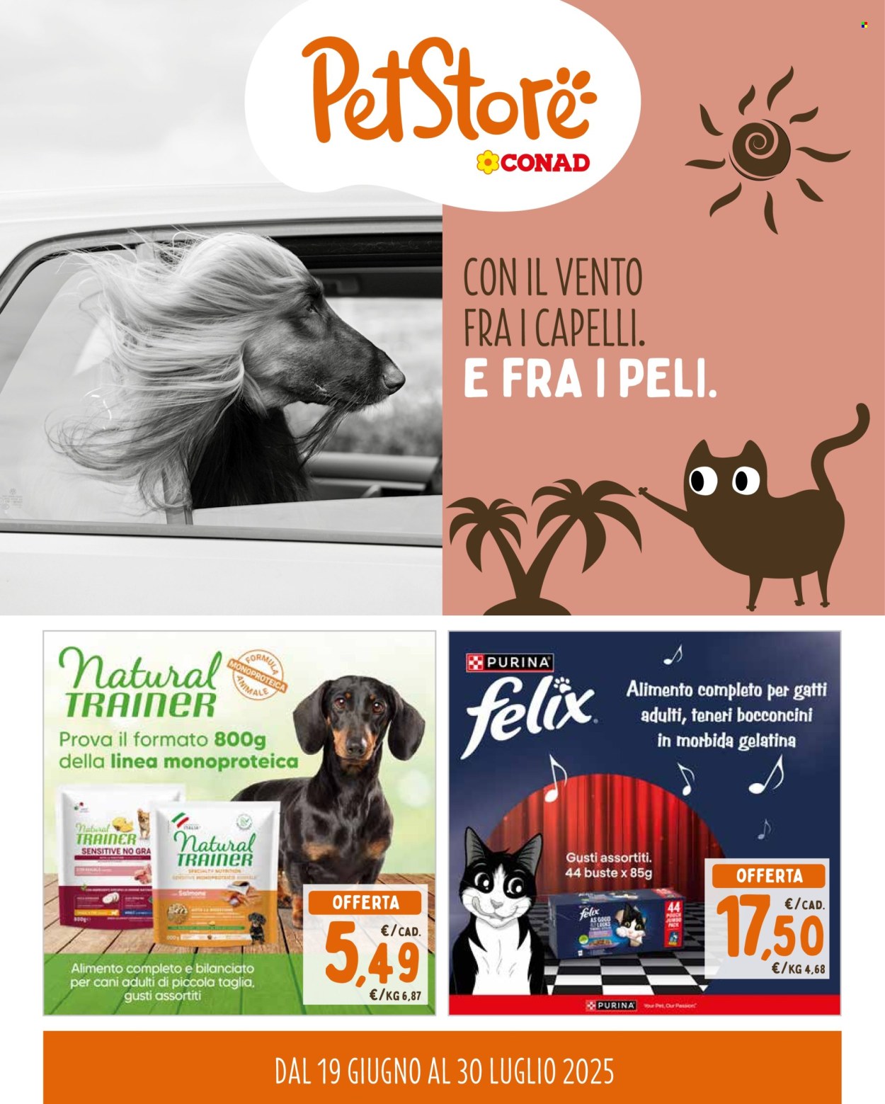 Volantino Conad - 19/6/2025 - 30/7/2025. Pagina 1