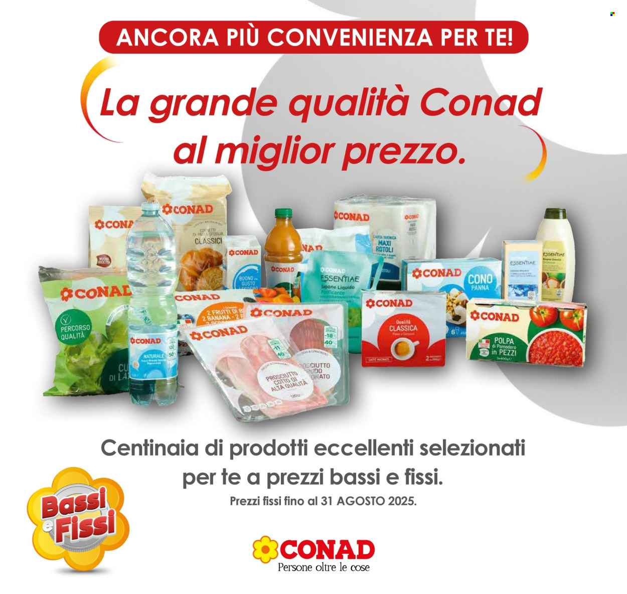 Leták Conad - 1.5.2025 - 31.8.2025. Strana 1