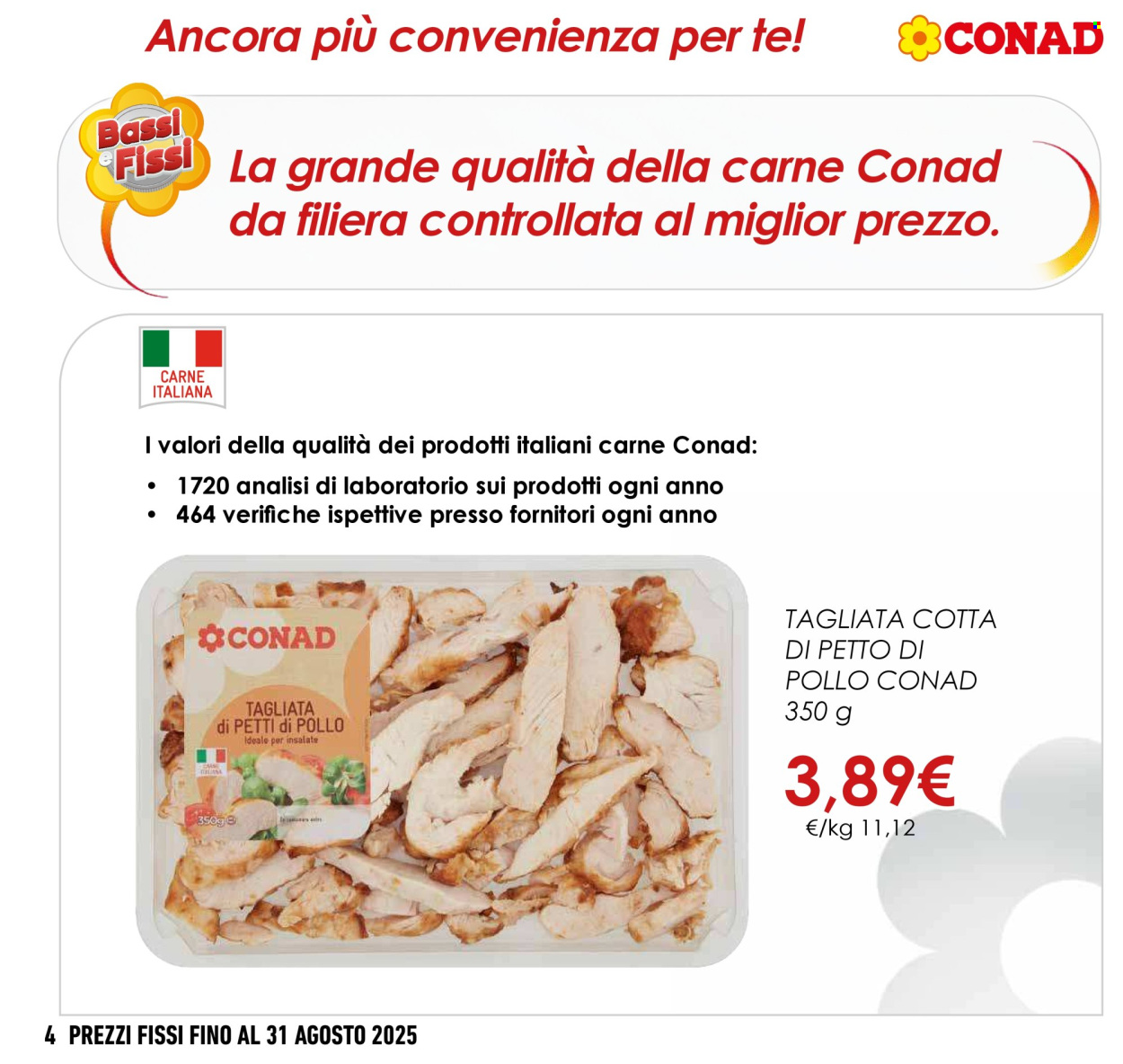 Leták Conad - 1.5.2025 - 31.8.2025. Strana 4