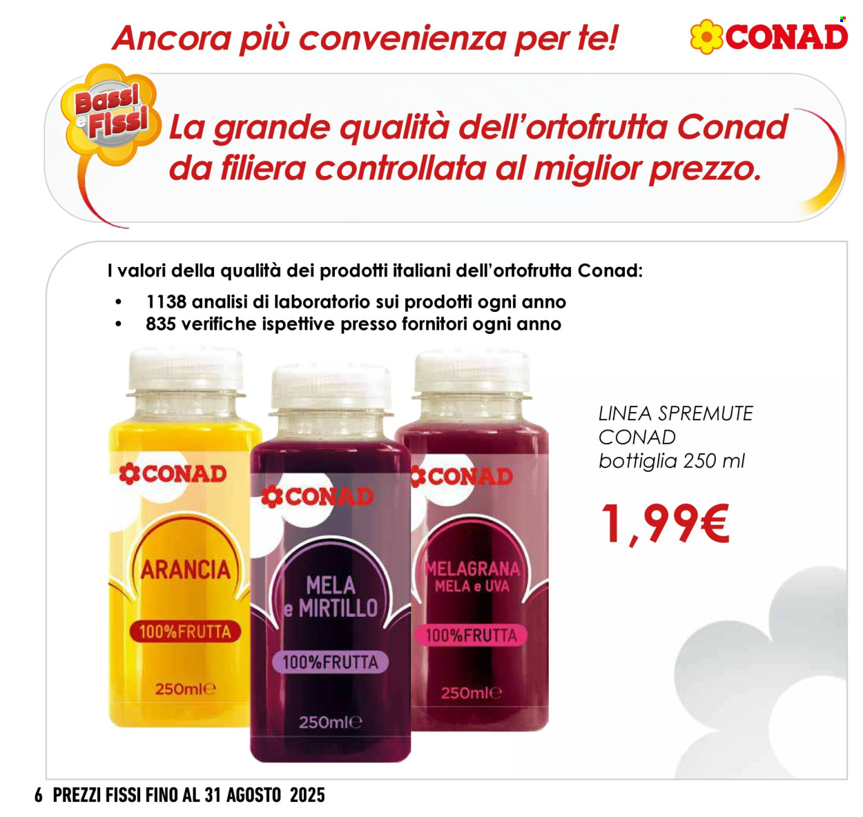 Leták Conad - 1.5.2025 - 31.8.2025. Strana 6