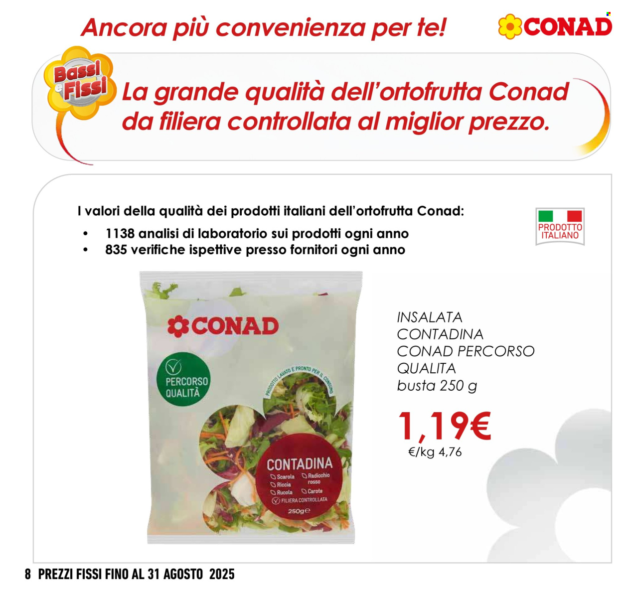 Leták Conad - 1.5.2025 - 31.8.2025. Strana 8