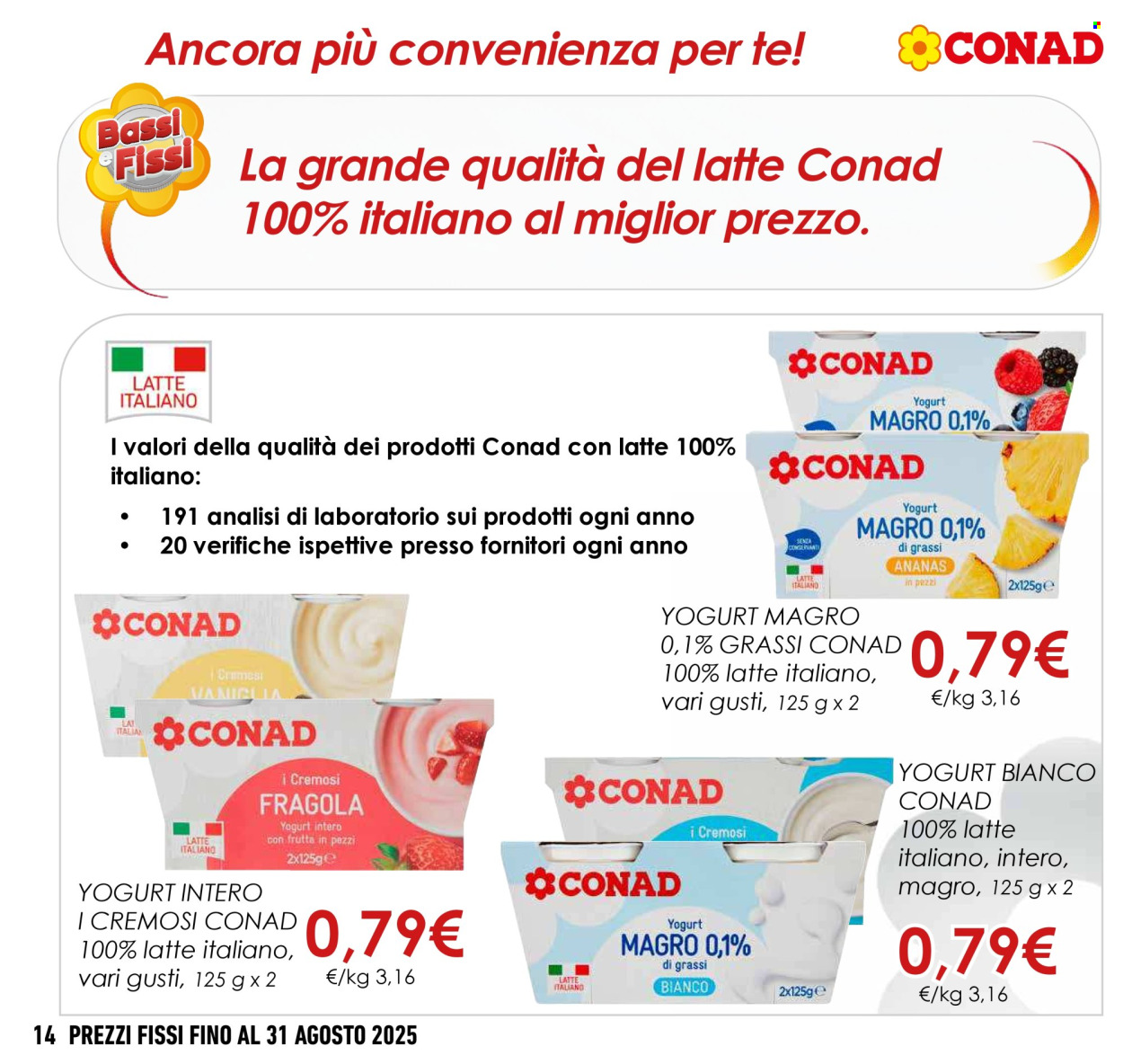 Leták Conad - 1.5.2025 - 31.8.2025. Strana 14
