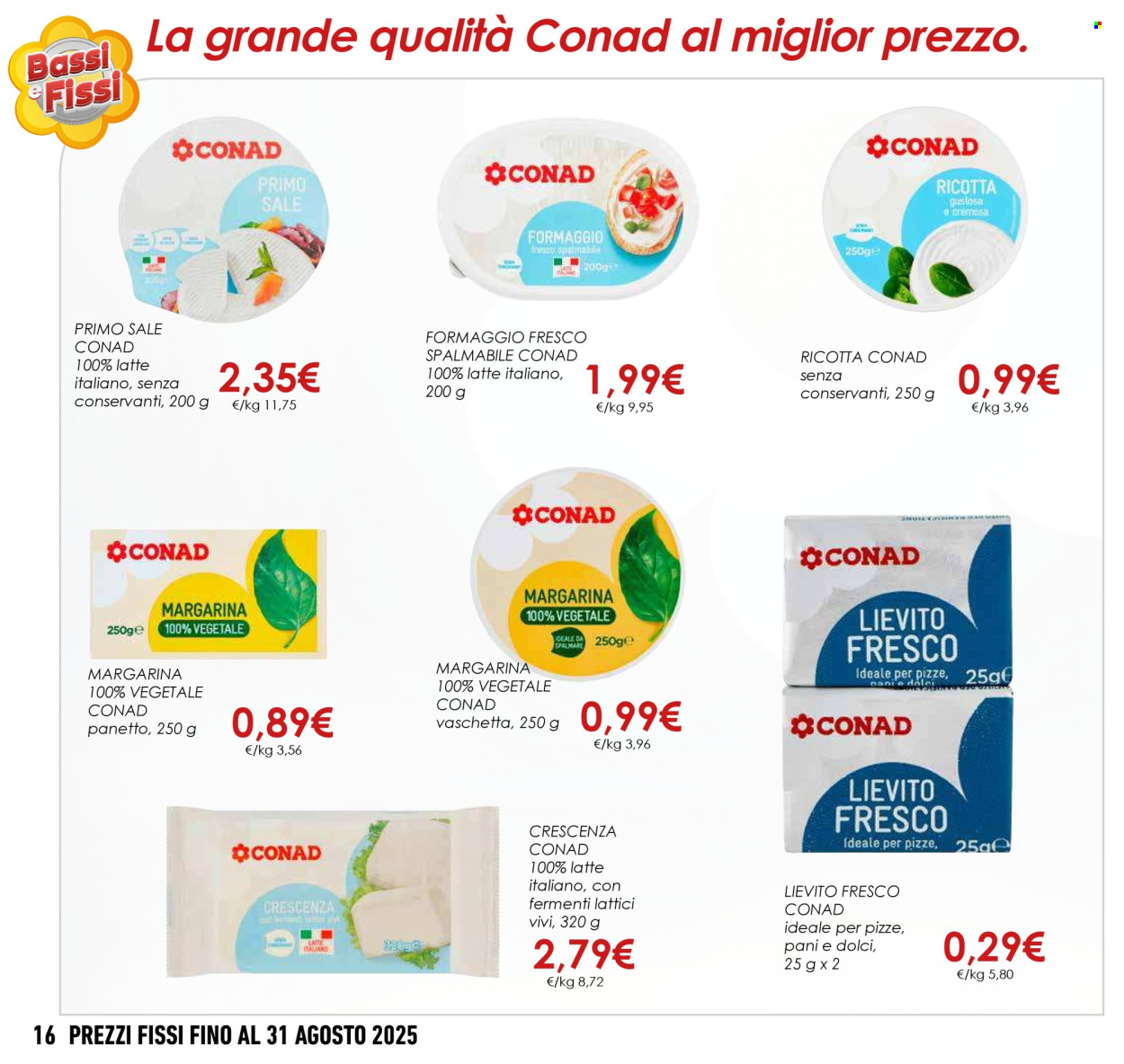 Leták Conad - 1.5.2025 - 31.8.2025. Strana 16