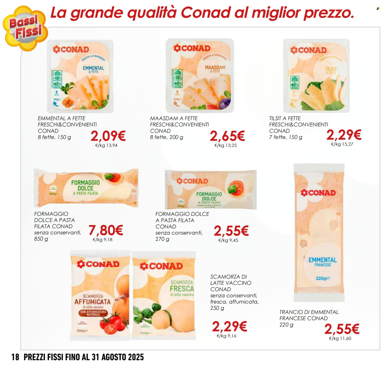 Leták Conad - 1.5.2025 - 31.8.2025. Strana 18