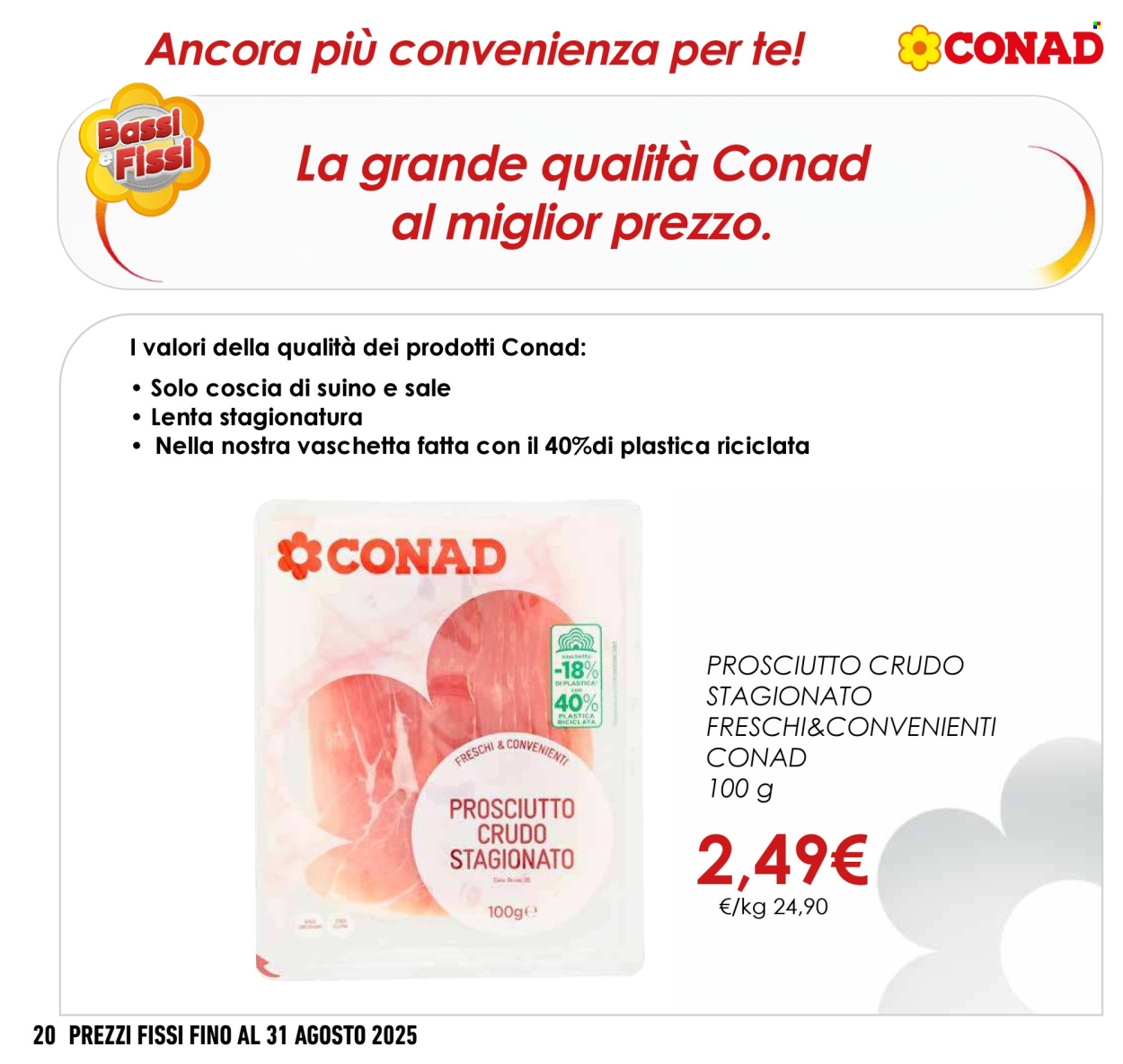 Leták Conad - 1.5.2025 - 31.8.2025. Strana 20