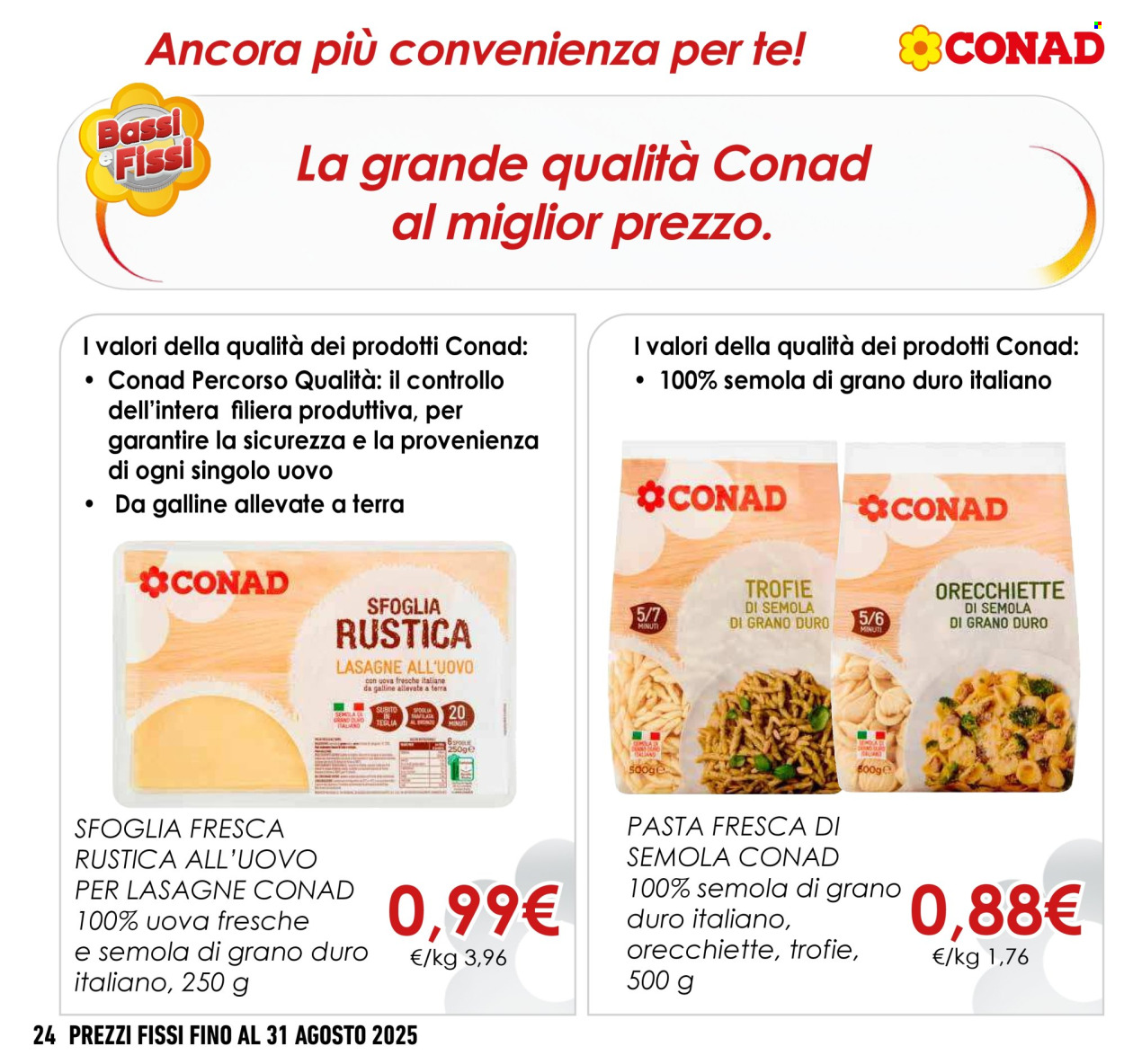 Leták Conad - 1.5.2025 - 31.8.2025. Strana 24