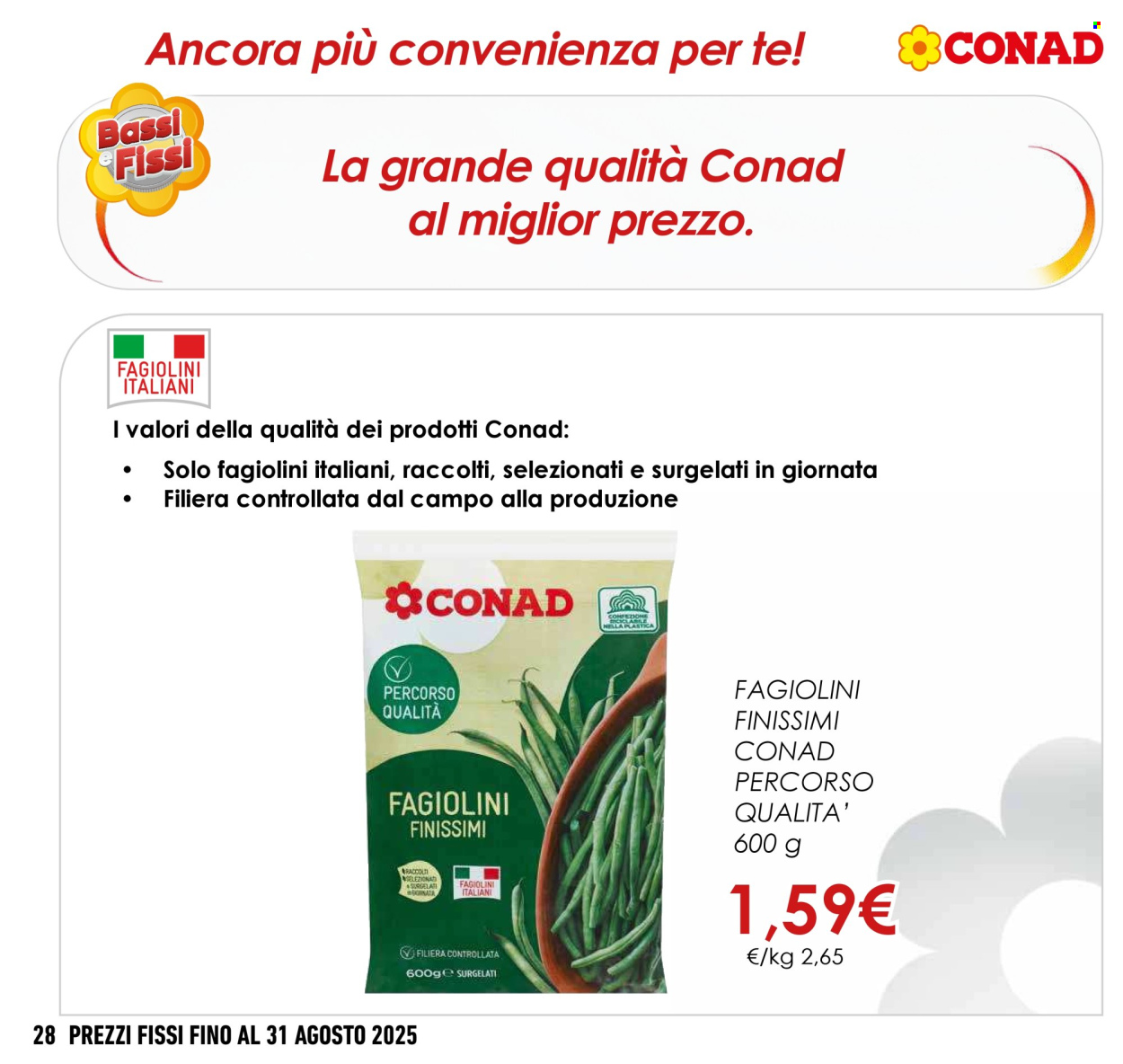 Leták Conad - 1.5.2025 - 31.8.2025. Strana 28