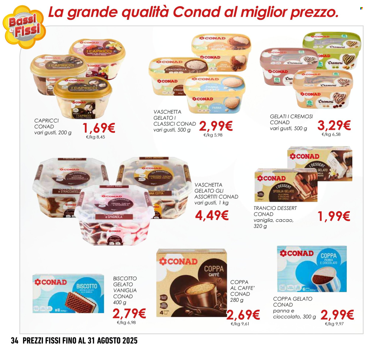Leták Conad - 1.5.2025 - 31.8.2025. Strana 34