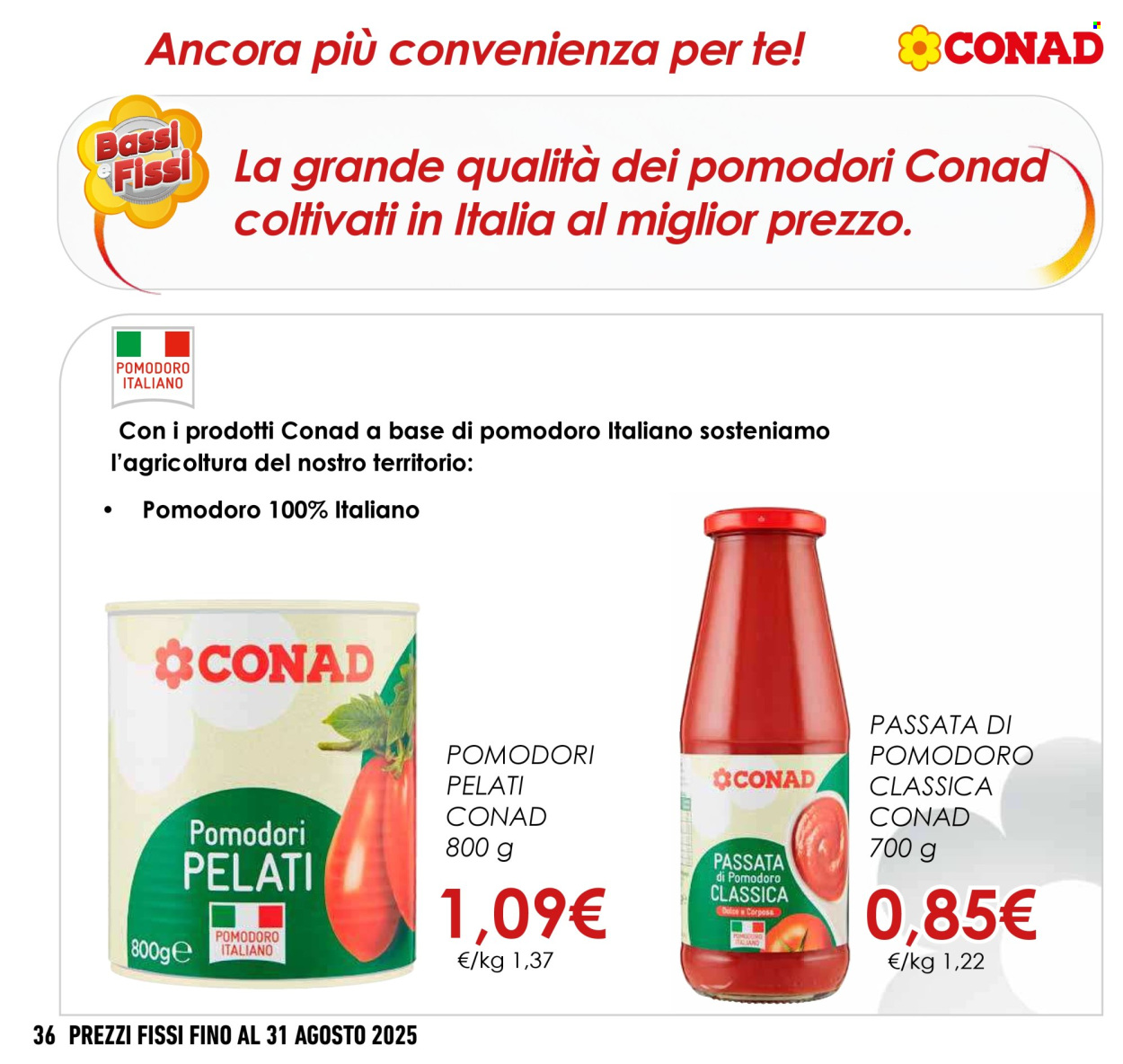 Leták Conad - 1.5.2025 - 31.8.2025. Strana 36