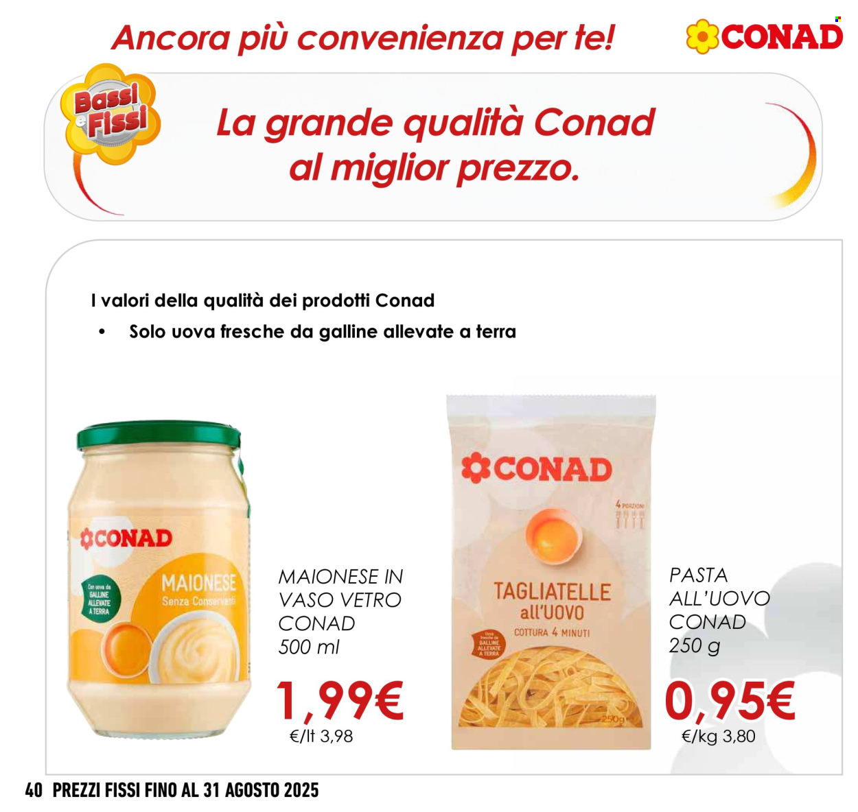 Leták Conad - 1.5.2025 - 31.8.2025. Strana 40
