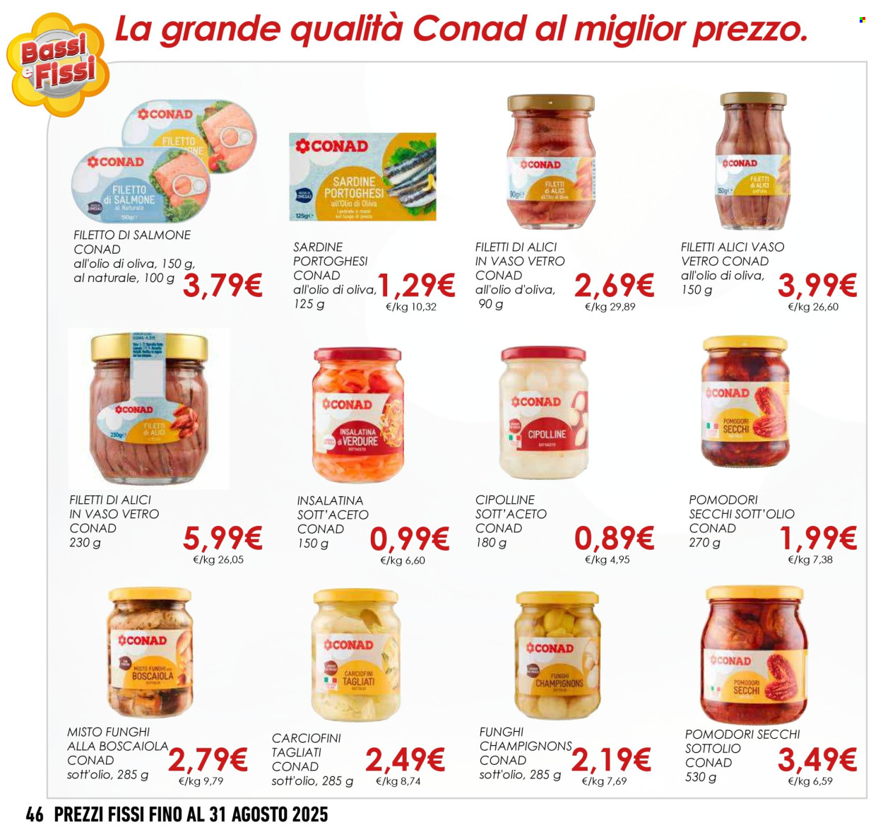 Leták Conad - 1.5.2025 - 31.8.2025. Strana 46