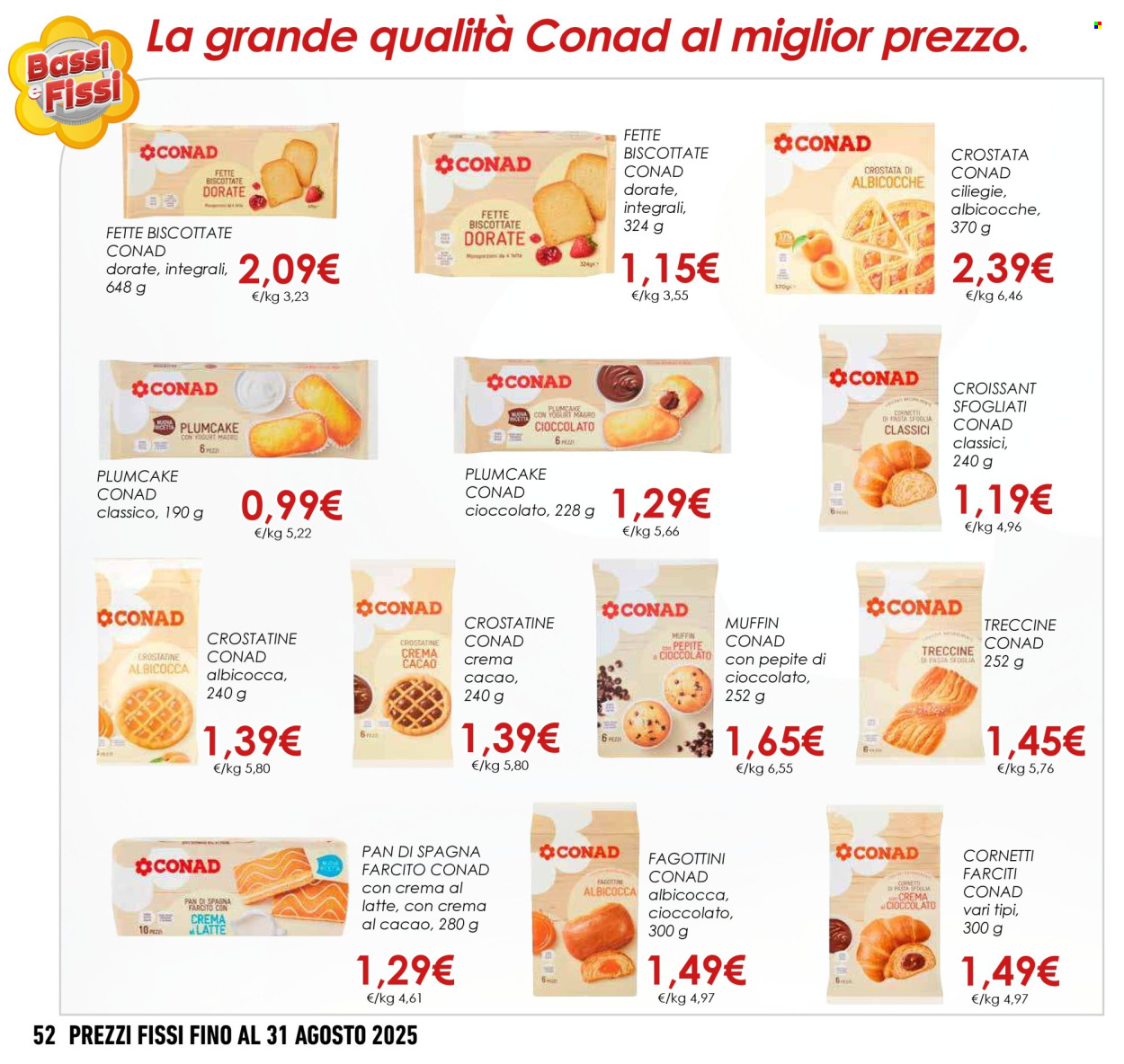 Leták Conad - 1.5.2025 - 31.8.2025. Strana 52