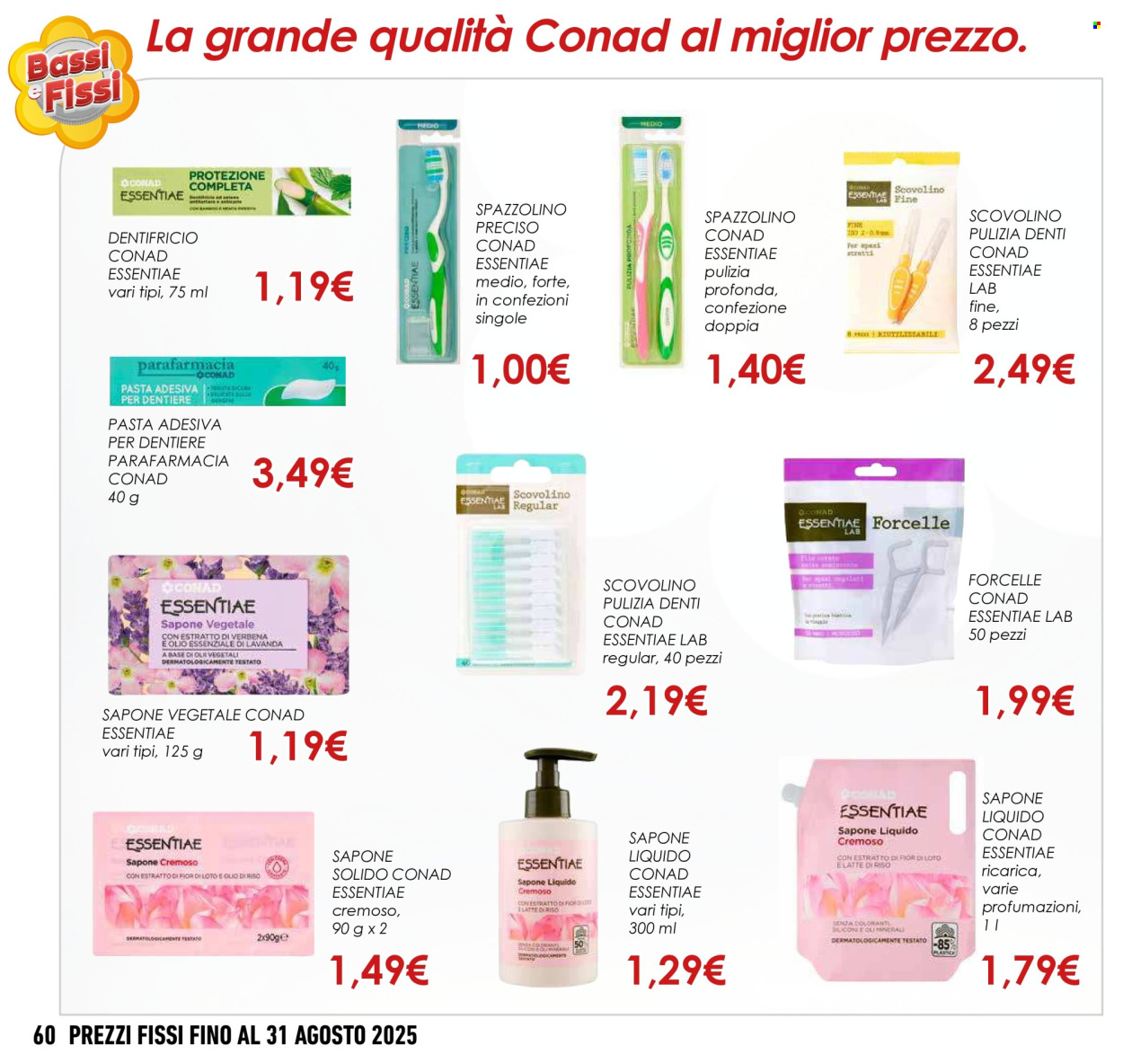 Leták Conad - 1.5.2025 - 31.8.2025. Strana 60