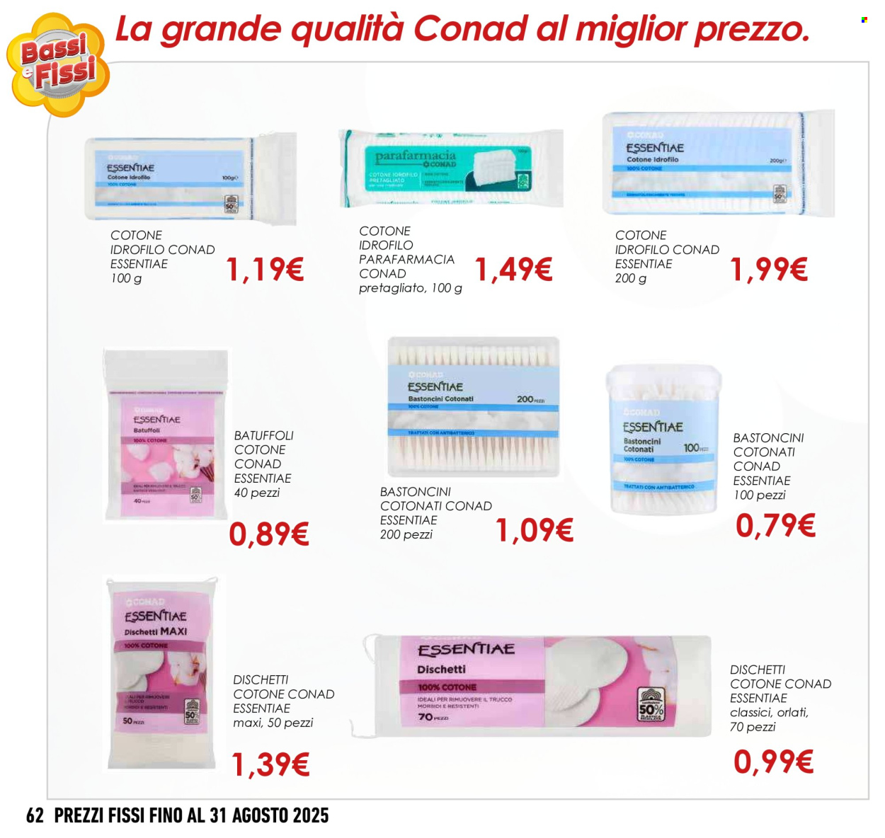 Leták Conad - 1.5.2025 - 31.8.2025. Strana 62