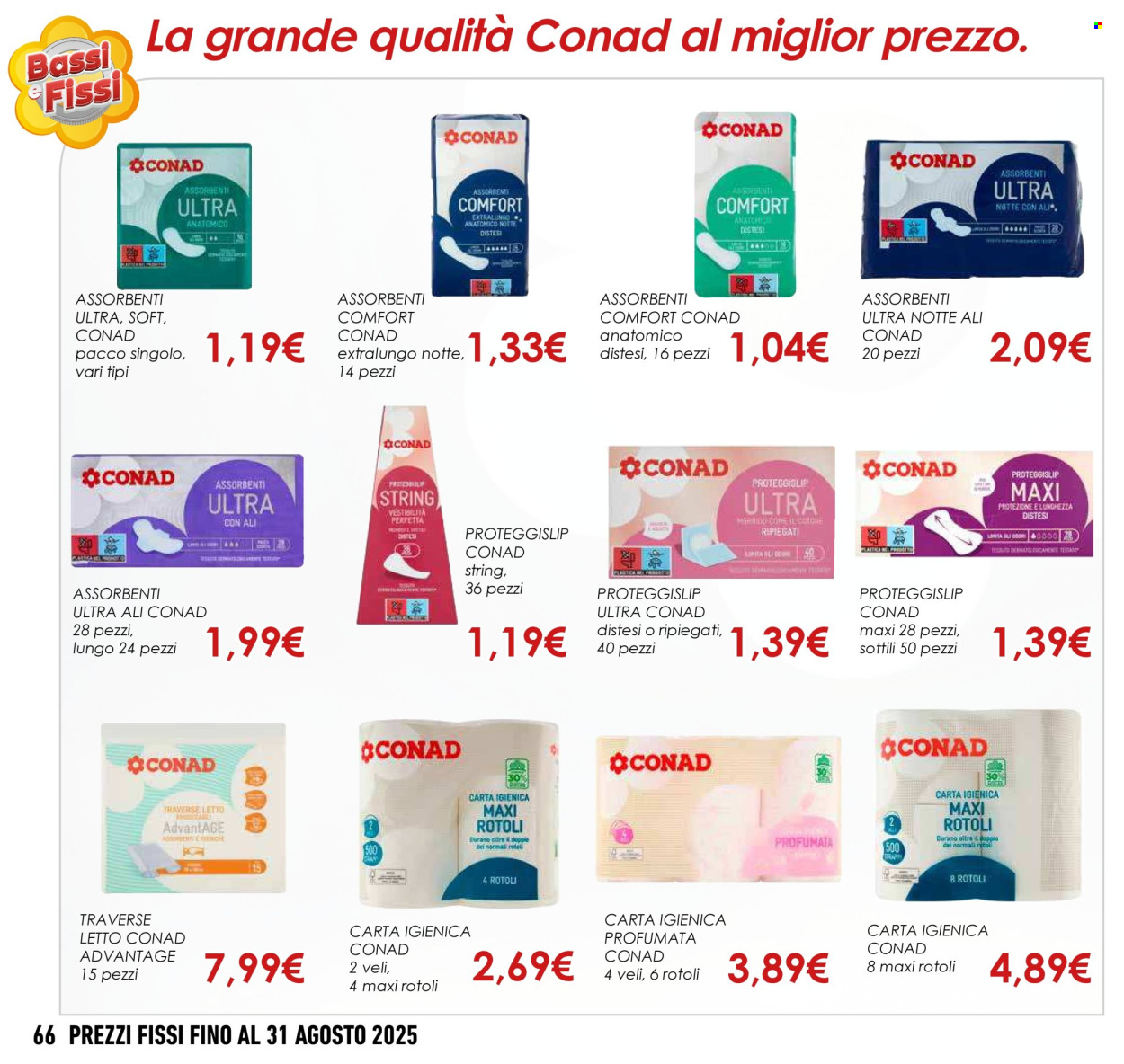 Leták Conad - 1.5.2025 - 31.8.2025. Strana 66