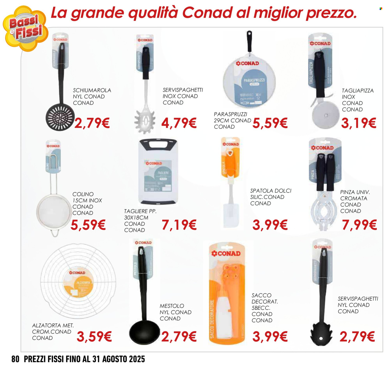 Leták Conad - 1.5.2025 - 31.8.2025. Strana 80