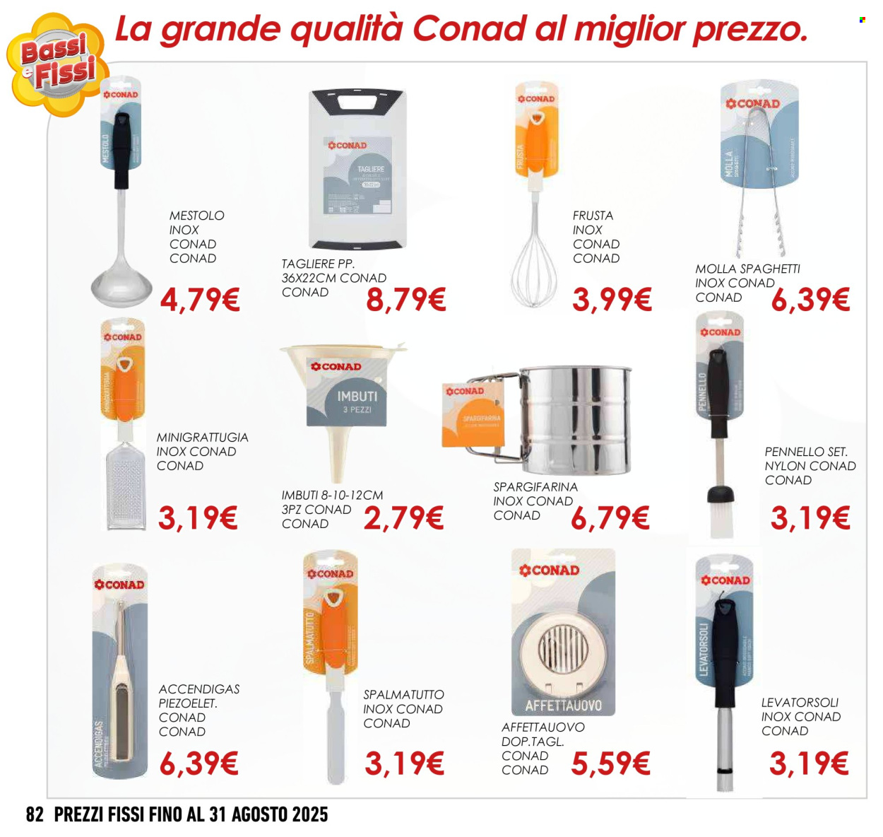 Leták Conad - 1.5.2025 - 31.8.2025. Strana 82