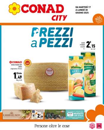 Volantino Conad City - 17/6/2025 - 30/6/2025.