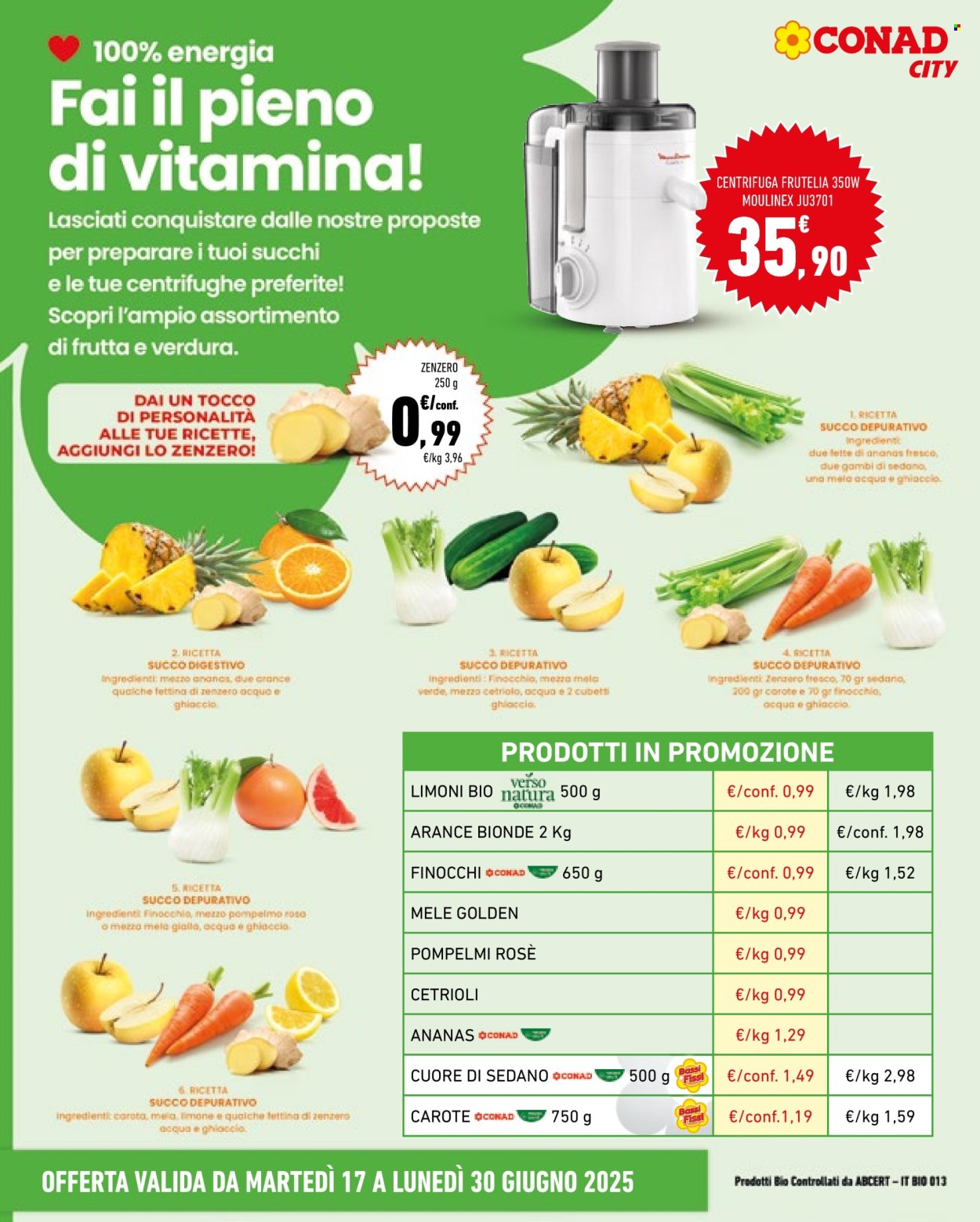 Leták Conad City - 17.6.2025 - 30.6.2025. Strana 4