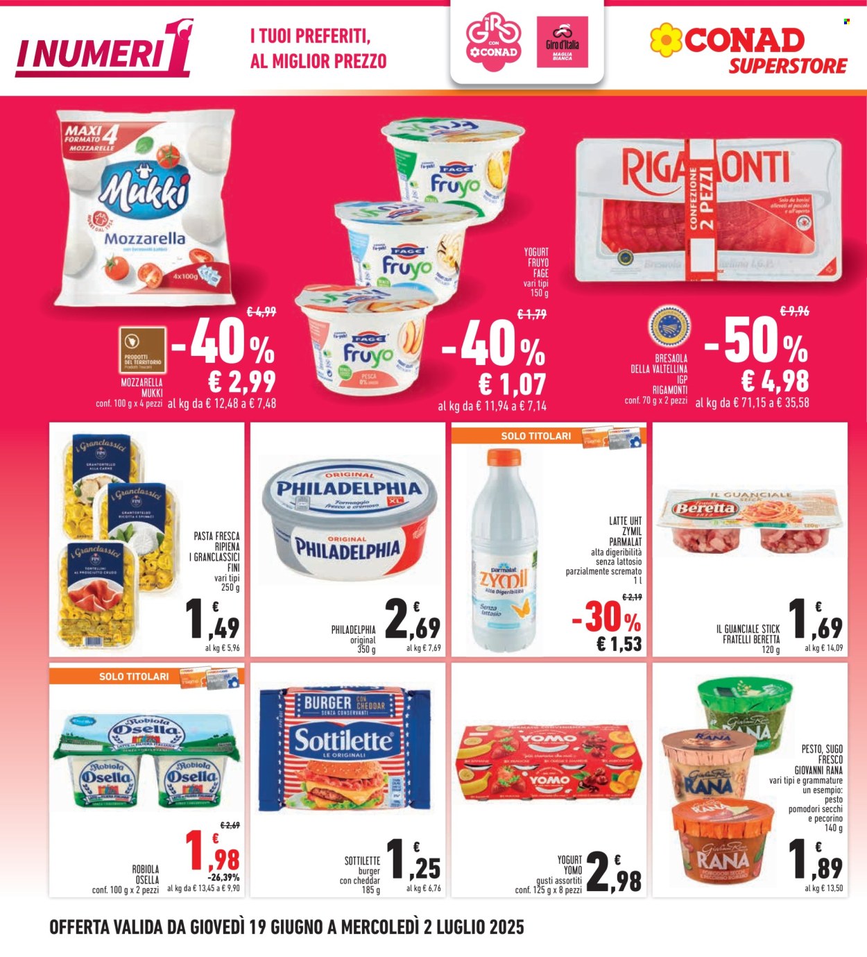 Leták Conad Superstore - 19.6.2025 - 2.7.2025. Strana 2