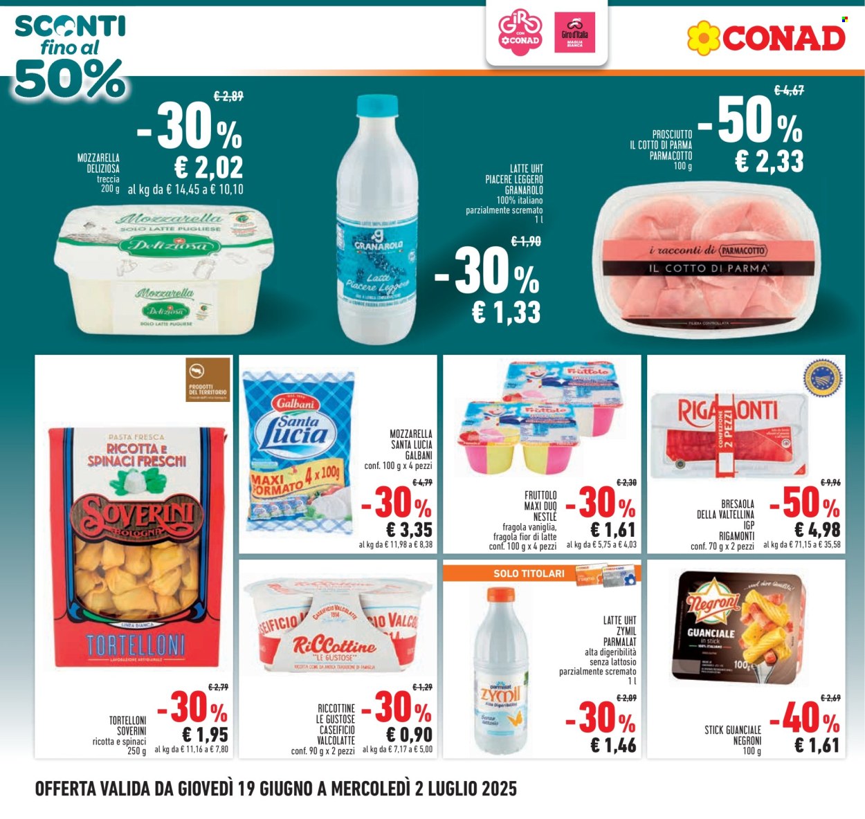 Leták Conad - 19.6.2025 - 2.7.2025. Strana 2
