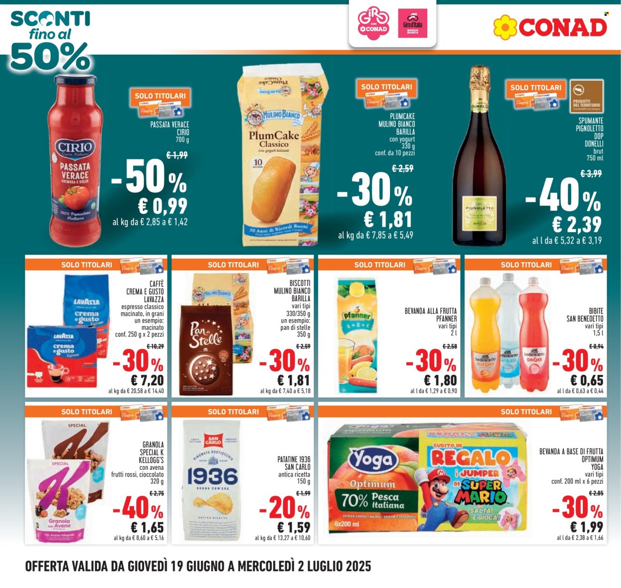 Leták Conad - 19.6.2025 - 2.7.2025. Strana 4
