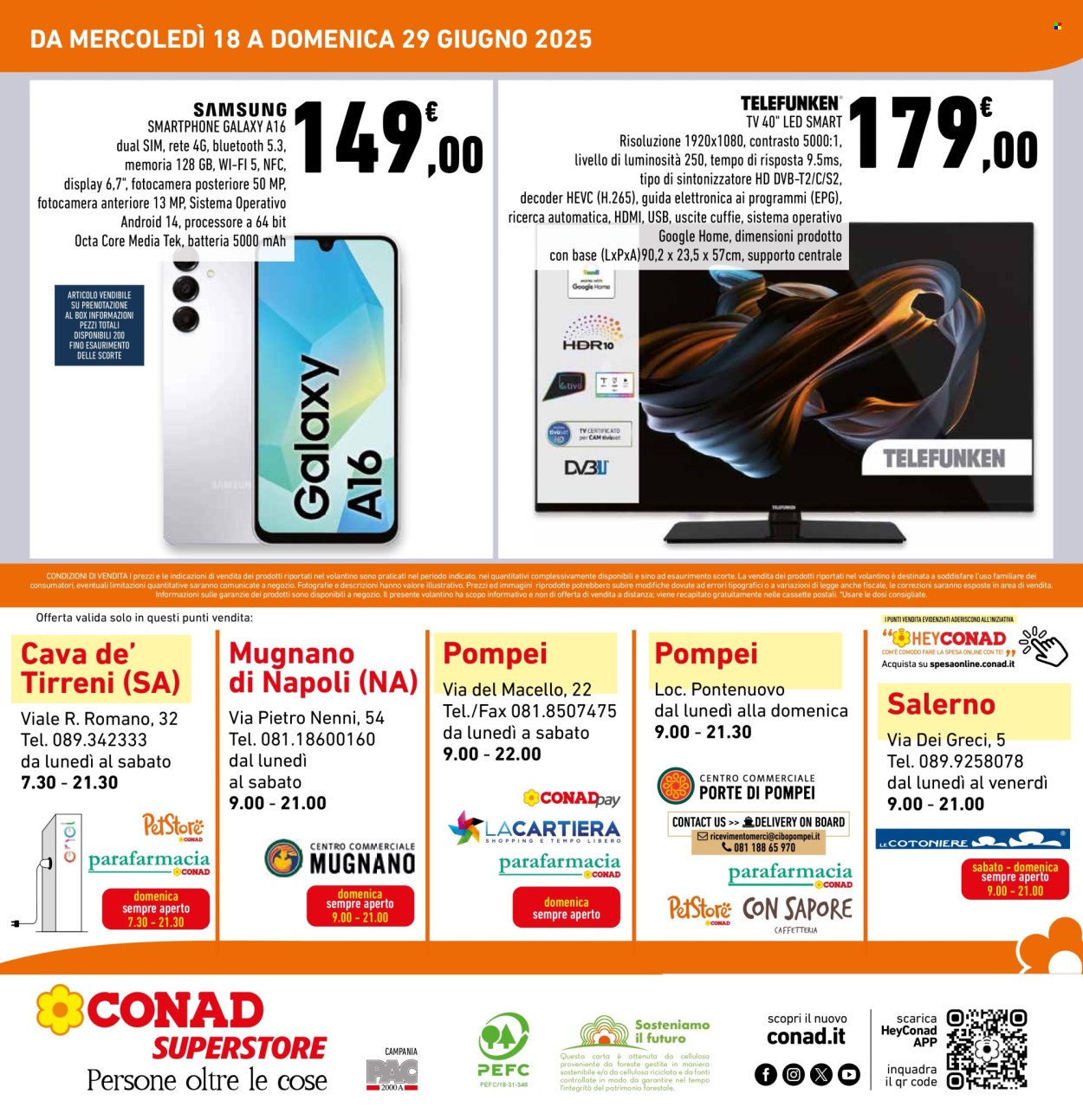 Leták Conad Superstore - 18.6.2025 - 29.6.2025. Strana 4