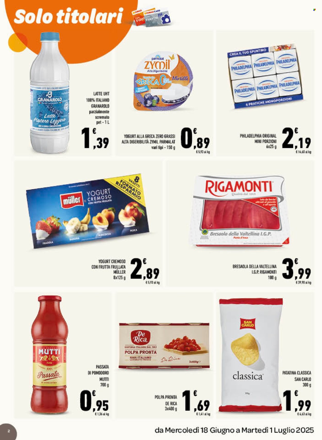 Volantino TuDay Conad - 18/6/2025 - 1/7/2025. Pagina 2
