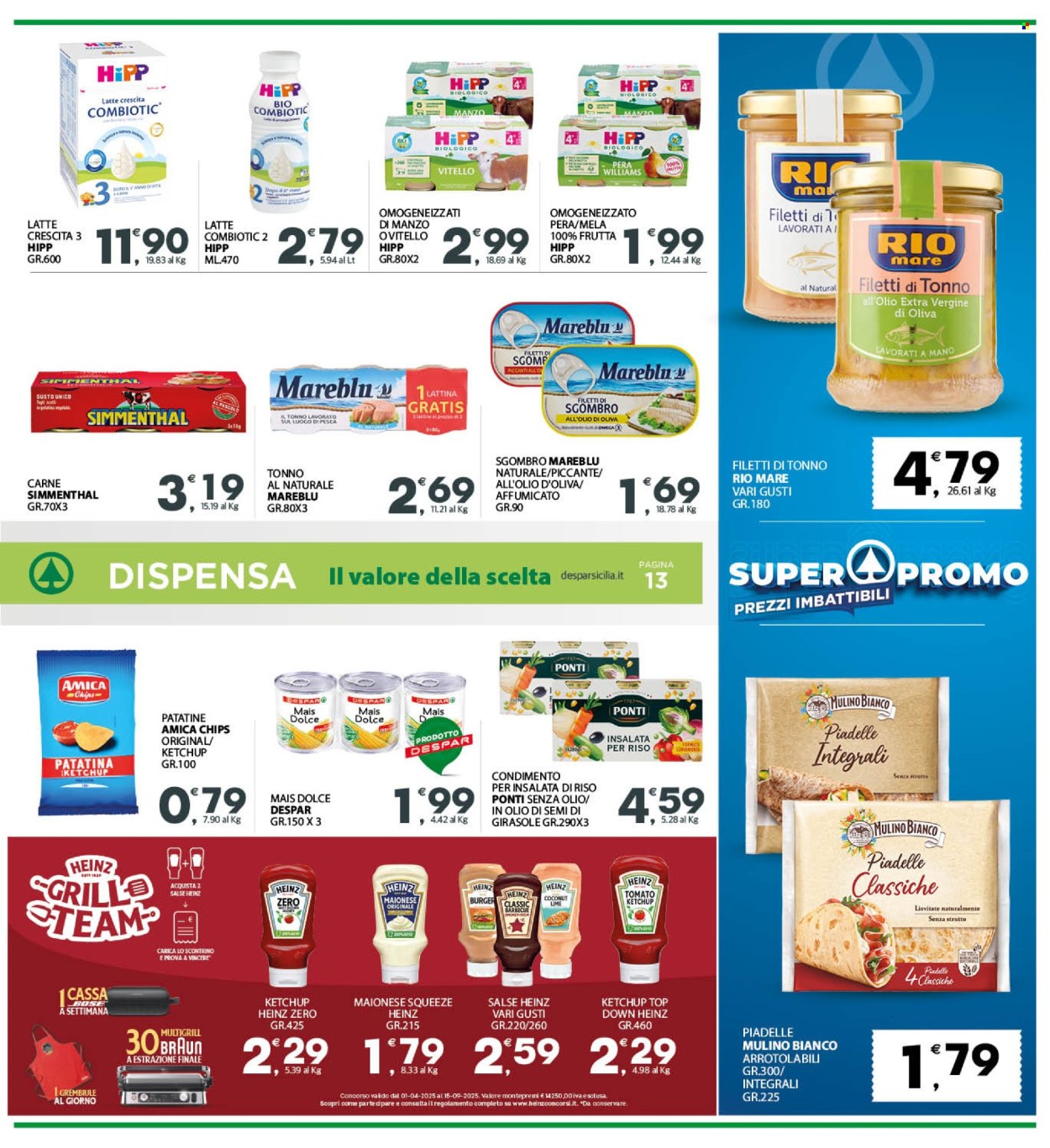 Volantino Eurospar - 16/6/2025 - 25/6/2025. Pagina 13
