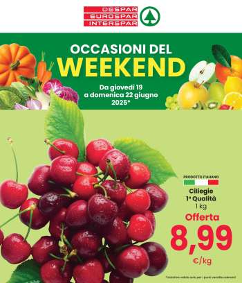 Volantino Eurospar - 19/6/2025 - 22/6/2025.
