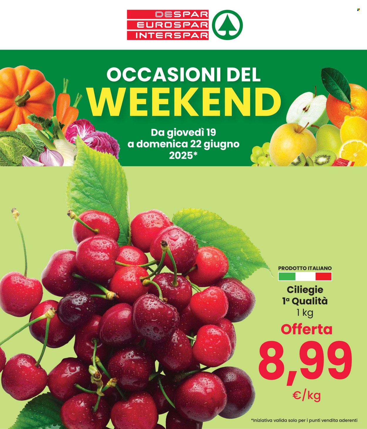 Volantino Despar - 19/6/2025 - 22/6/2025. Pagina 1