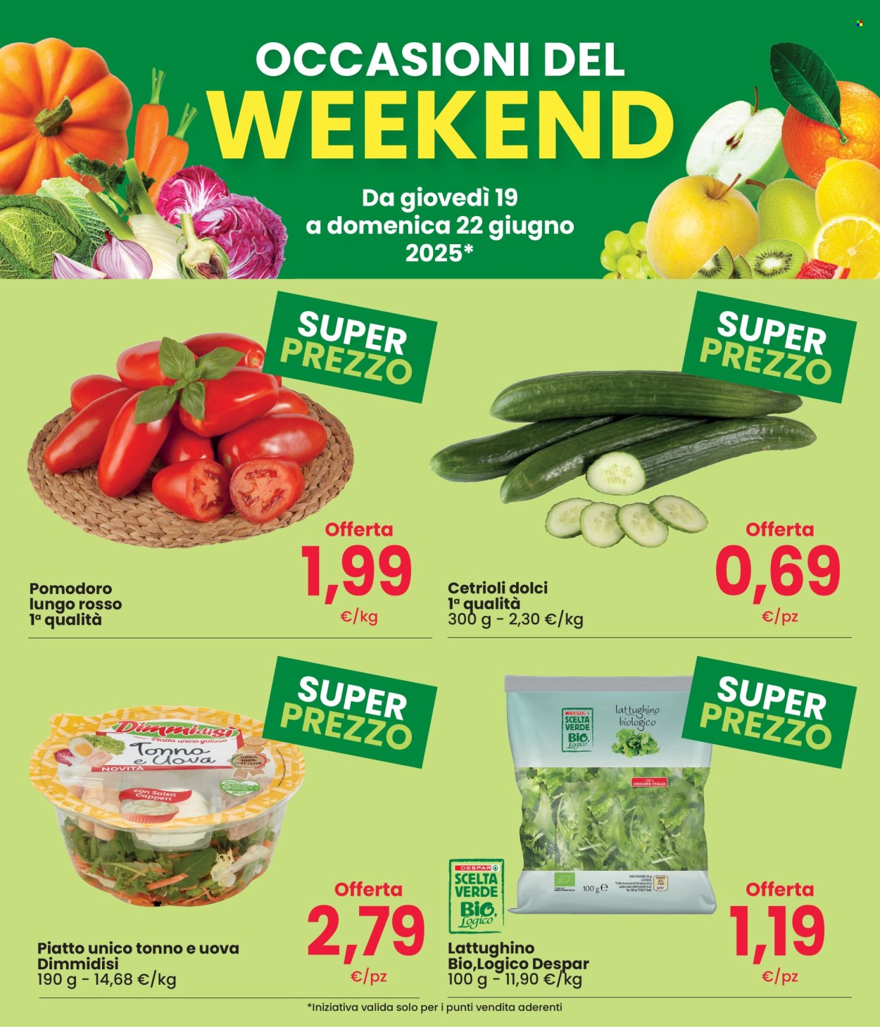 Volantino Despar - 19/6/2025 - 22/6/2025. Pagina 2
