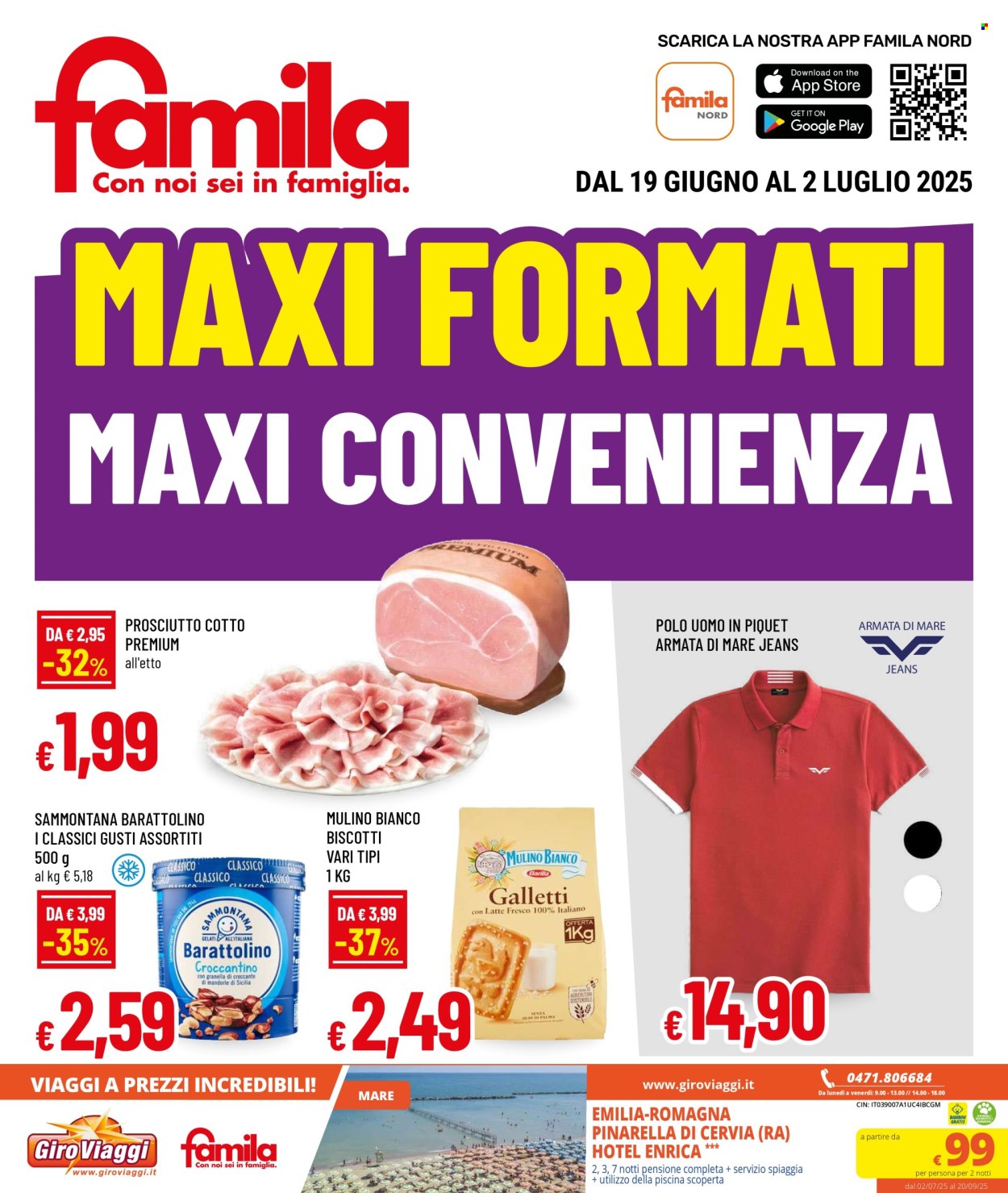 Volantino Famila - 19/6/2025 - 2/7/2025. Pagina 1