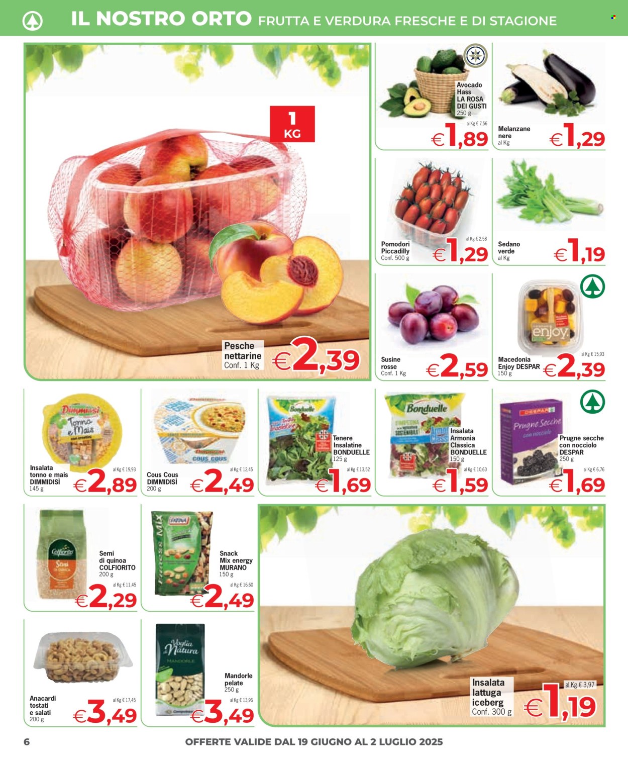 Volantino Despar - 19/6/2025 - 2/7/2025. Pagina 6