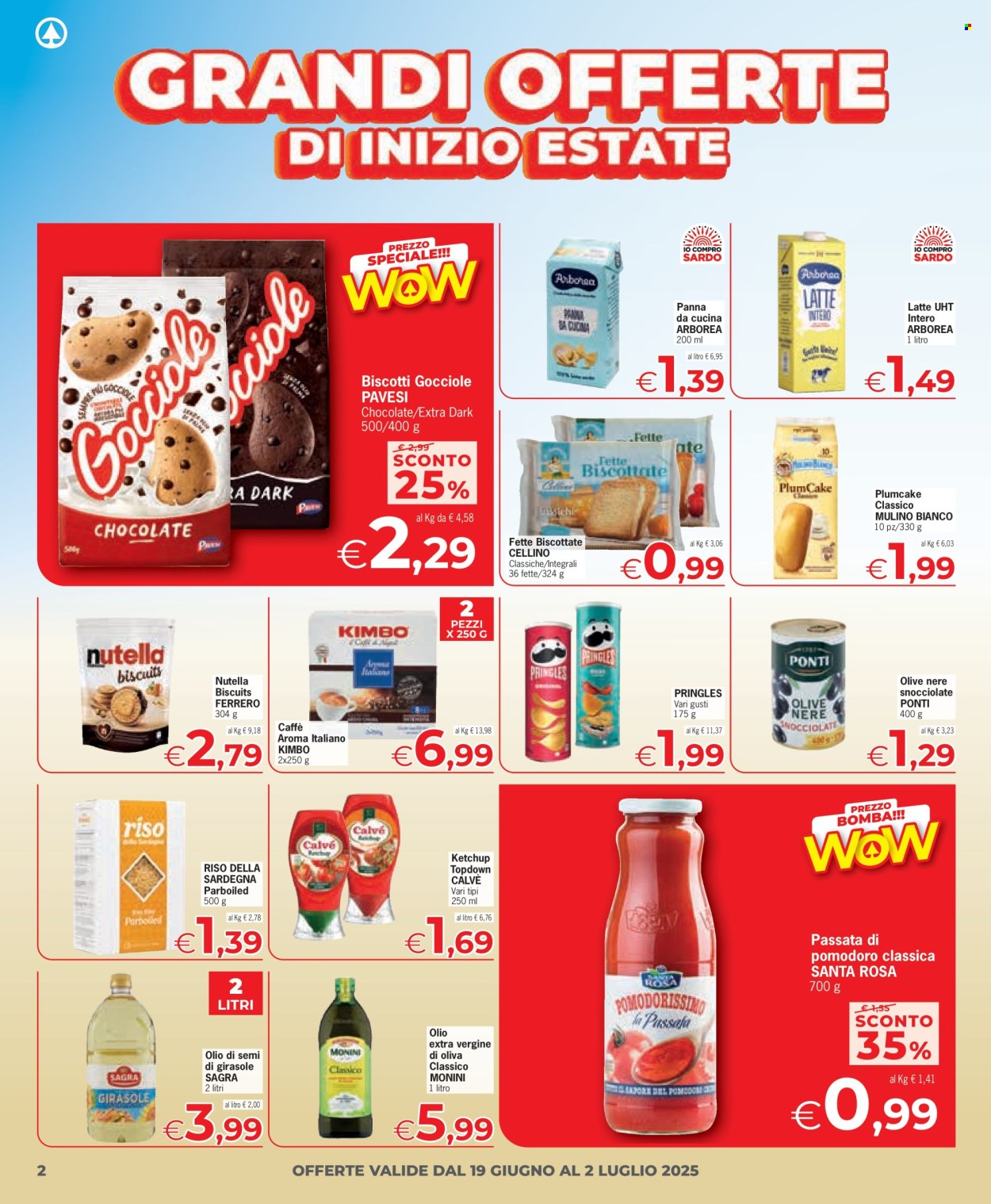 Volantino Eurospar - 19/6/2025 - 2/7/2025. Pagina 2