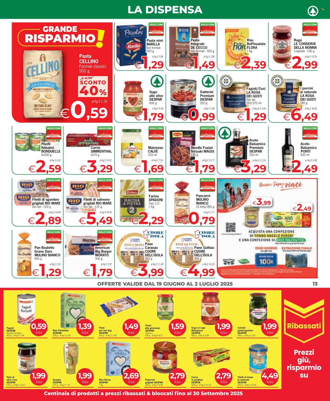 Volantino Eurospar - 19/6/2025 - 2/7/2025. Pagina 13