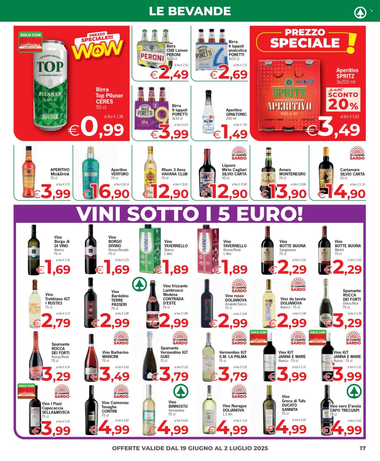 Volantino Eurospar - 19/6/2025 - 2/7/2025. Pagina 17