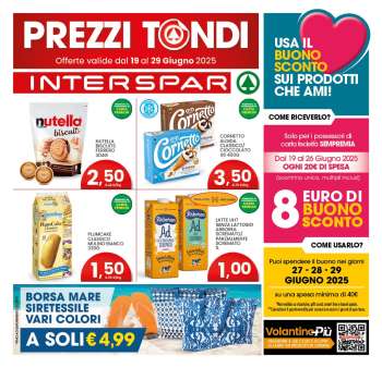 Volantino Interspar - 19/6/2025 - 29/6/2025.