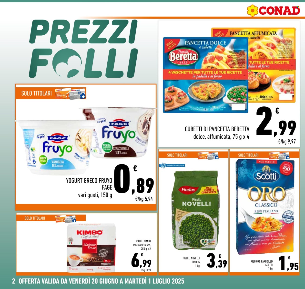 Leták Conad - 20.6.2025 - 1.7.2025. Strana 2