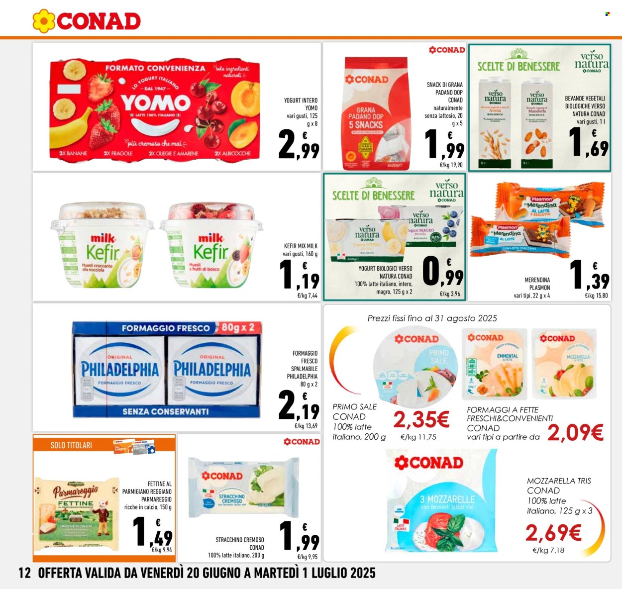 Leták Conad - 20.6.2025 - 1.7.2025. Strana 12