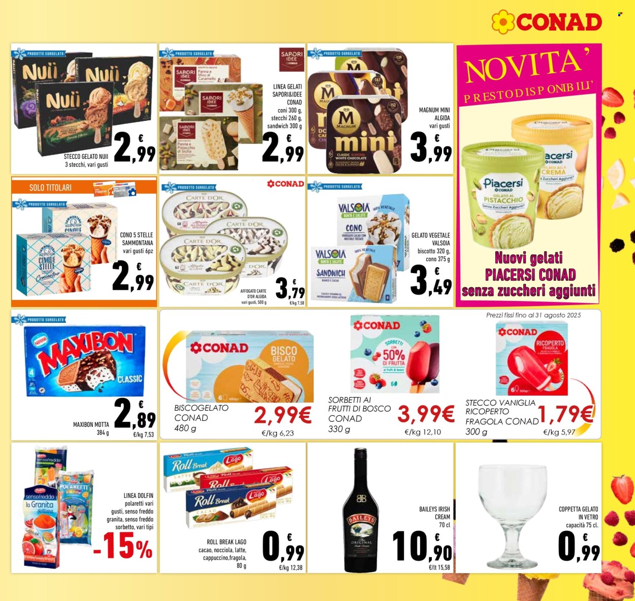 Leták Conad - 20.6.2025 - 1.7.2025. Strana 15